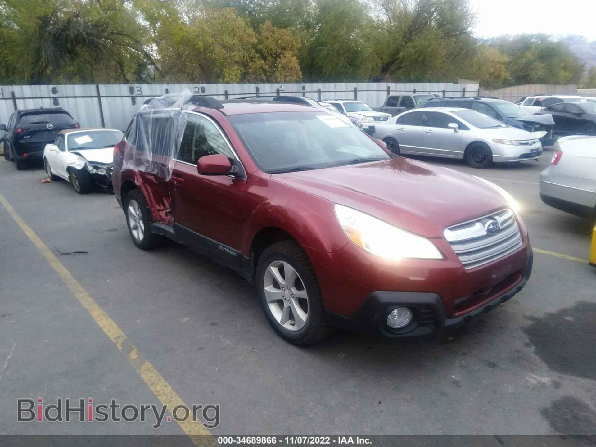 Фотография 4S4BRBDC4E3265150 - SUBARU OUTBACK 2014