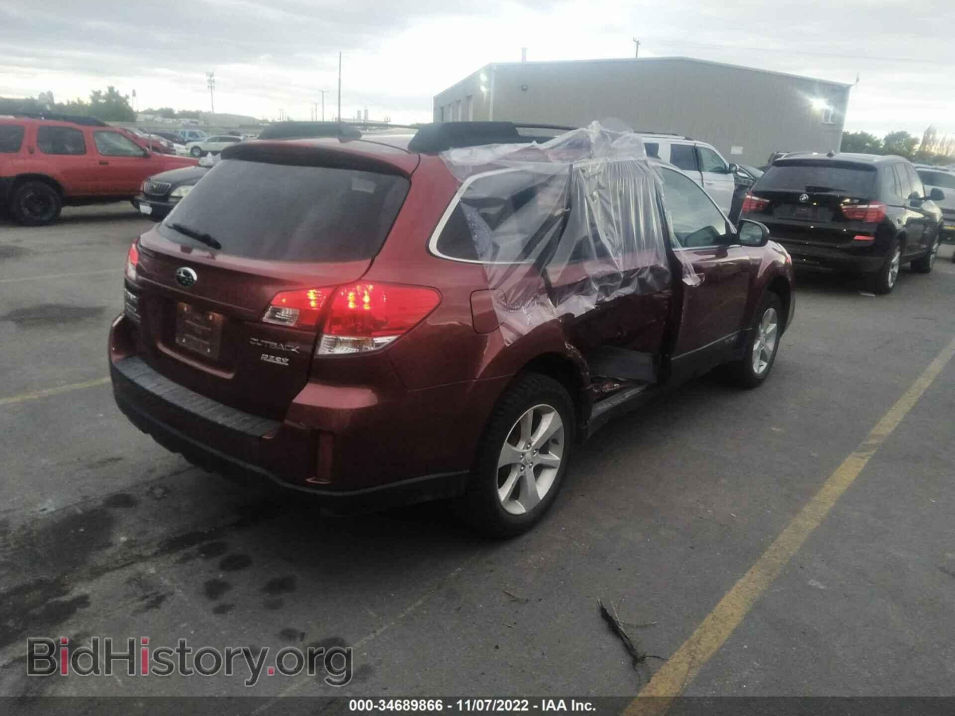 2014 SUBARU OUTBACK - VIN: 4S4BRBDC4E3265150 - Фото 4