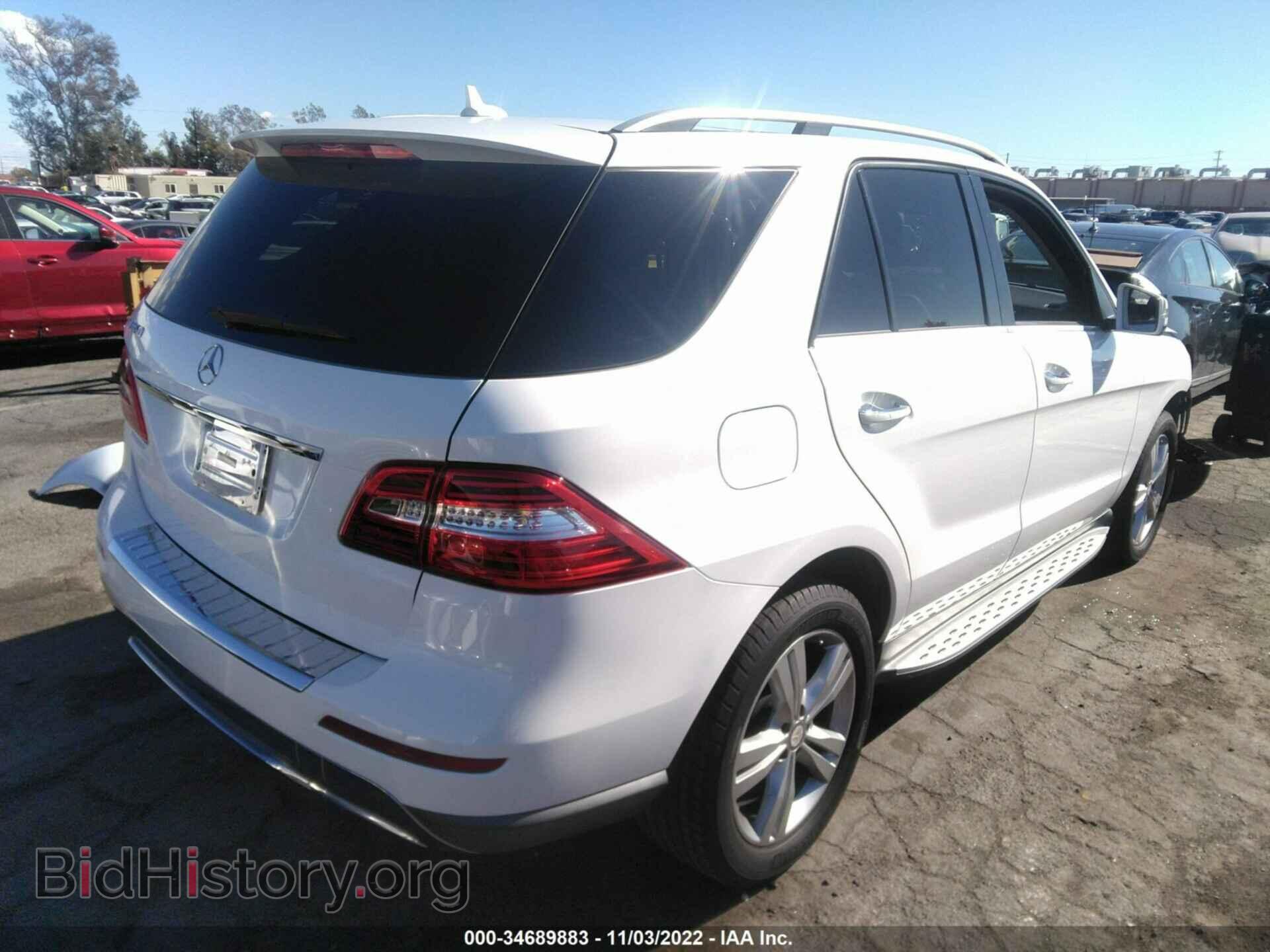 2014 MERCEDES-BENZ M-CLASS - VIN: 4JGDA5JB1EA411237 - Фото 4
