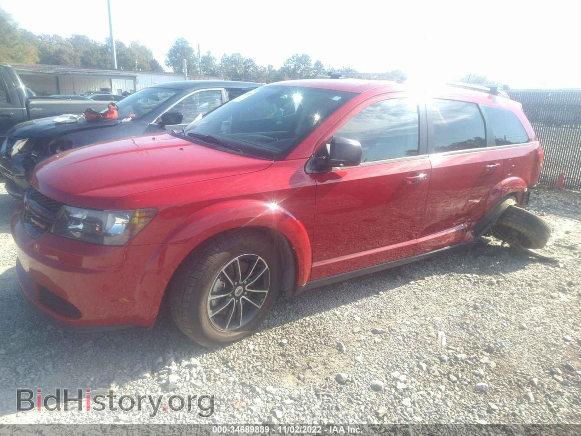 2018 DODGE JOURNEY - VIN: 3C4PDCAB2JT532438 - Фото 2