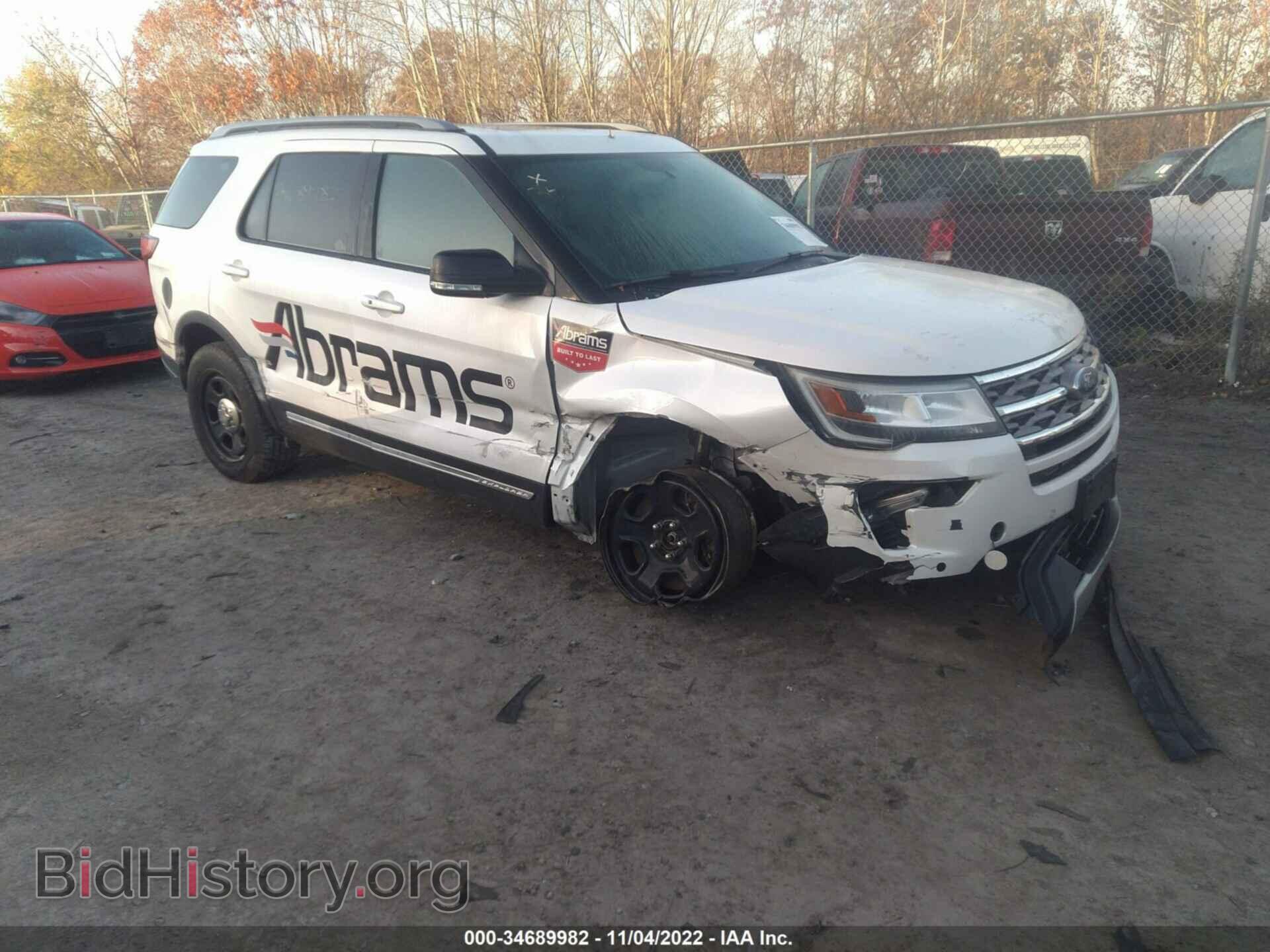 Фотография 1FM5K8D88JGB02729 - FORD EXPLORER 2018