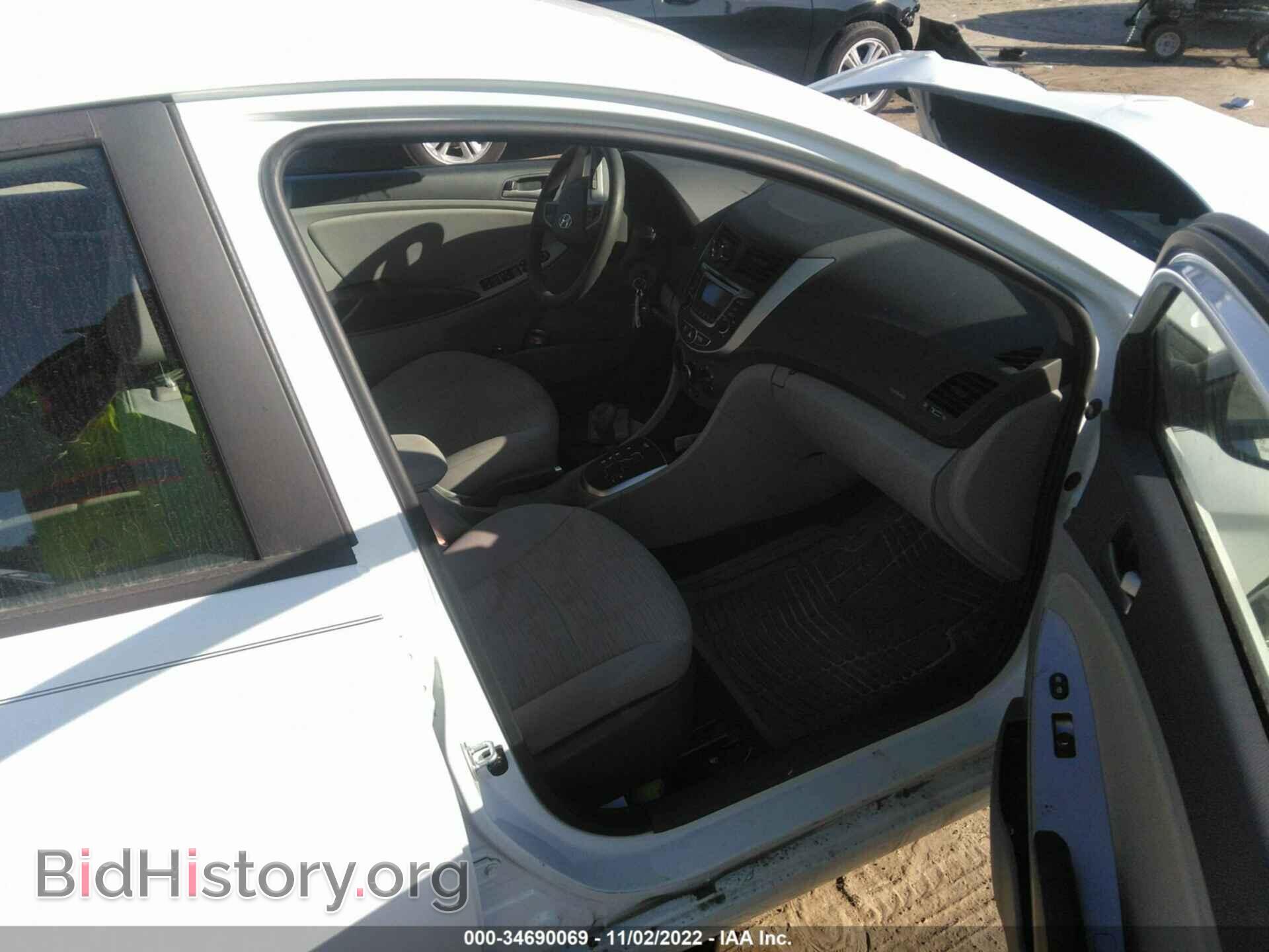 2016 HYUNDAI ACCENT - VIN: KMHCT4AE7GU160719 - Фото 5