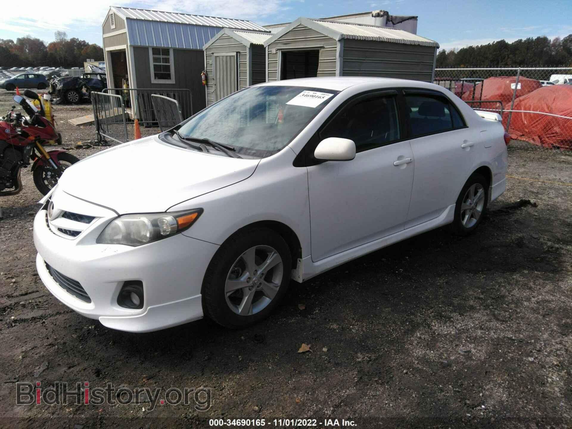 2012 TOYOTA COROLLA - VIN: 2T1BU4EE6CC773011 - Фото 2