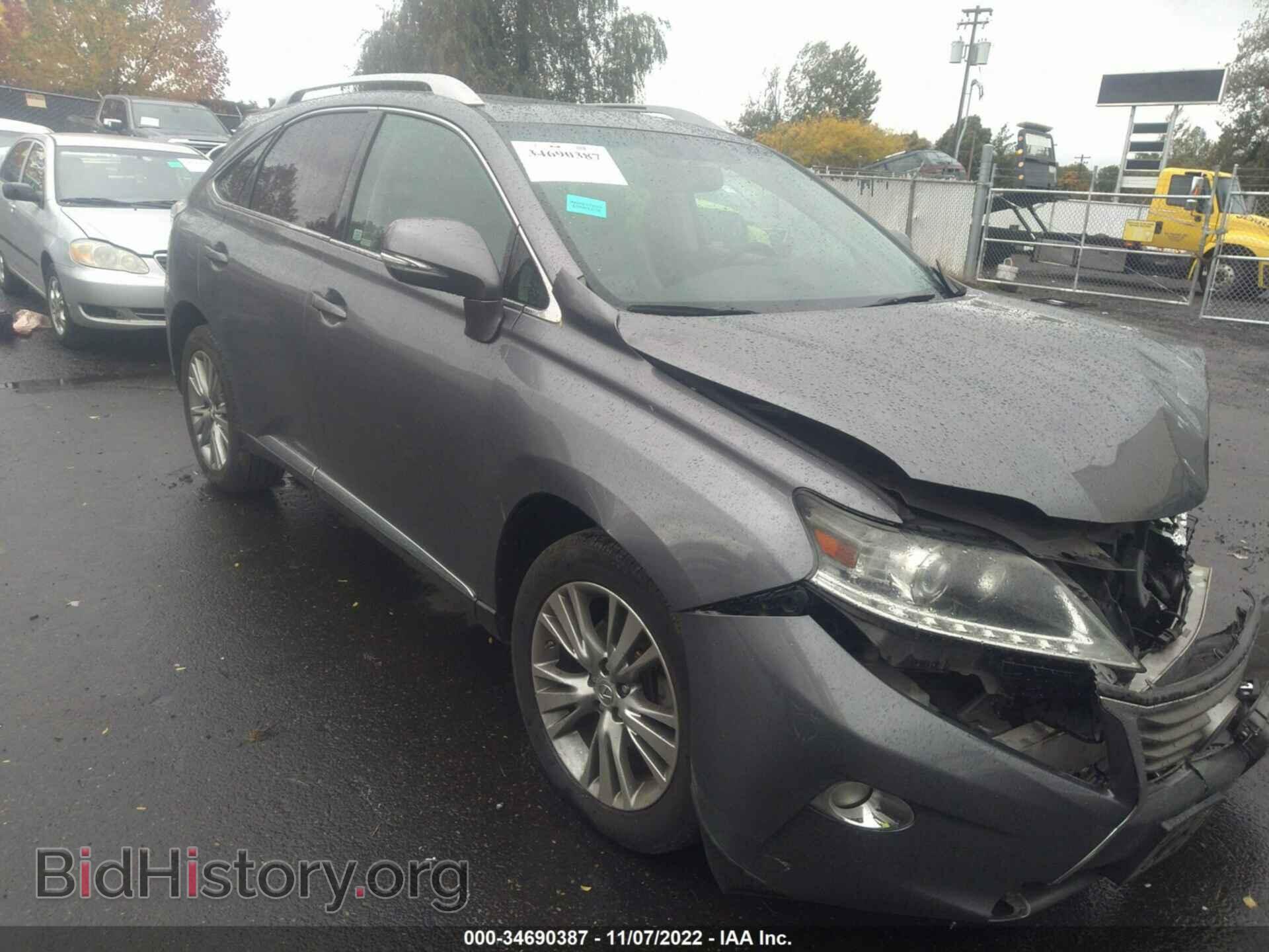 Фотография 2T2ZK1BA5DC090153 - LEXUS RX 350 2013