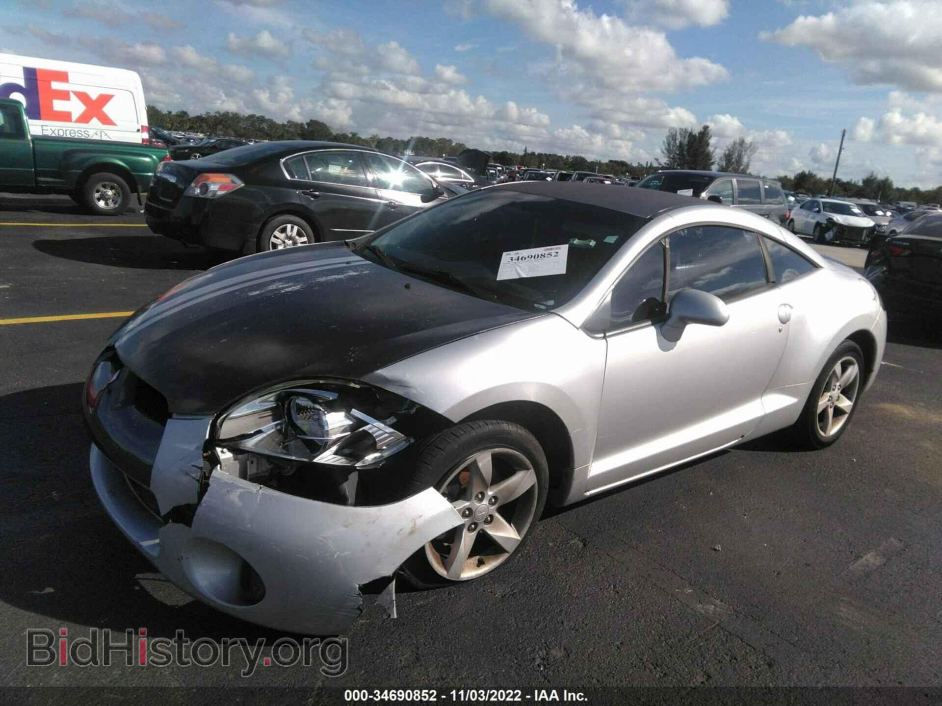 2007 MITSUBISHI ECLIPSE - VIN: 4A3AK24F97E061317 - Photo 2