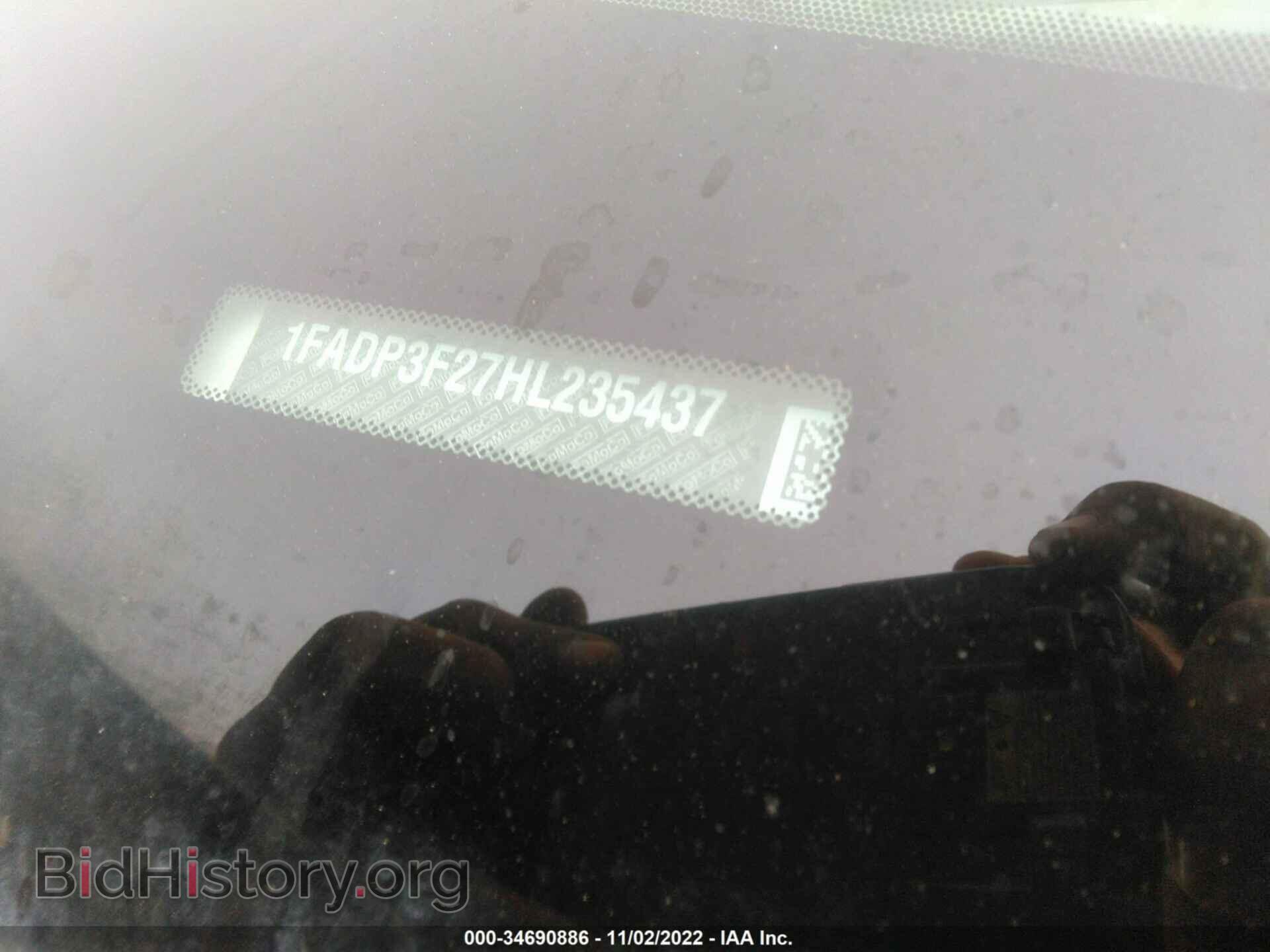 2017 FORD FOCUS - VIN: 1FADP3F27HL235437 - Фото 9
