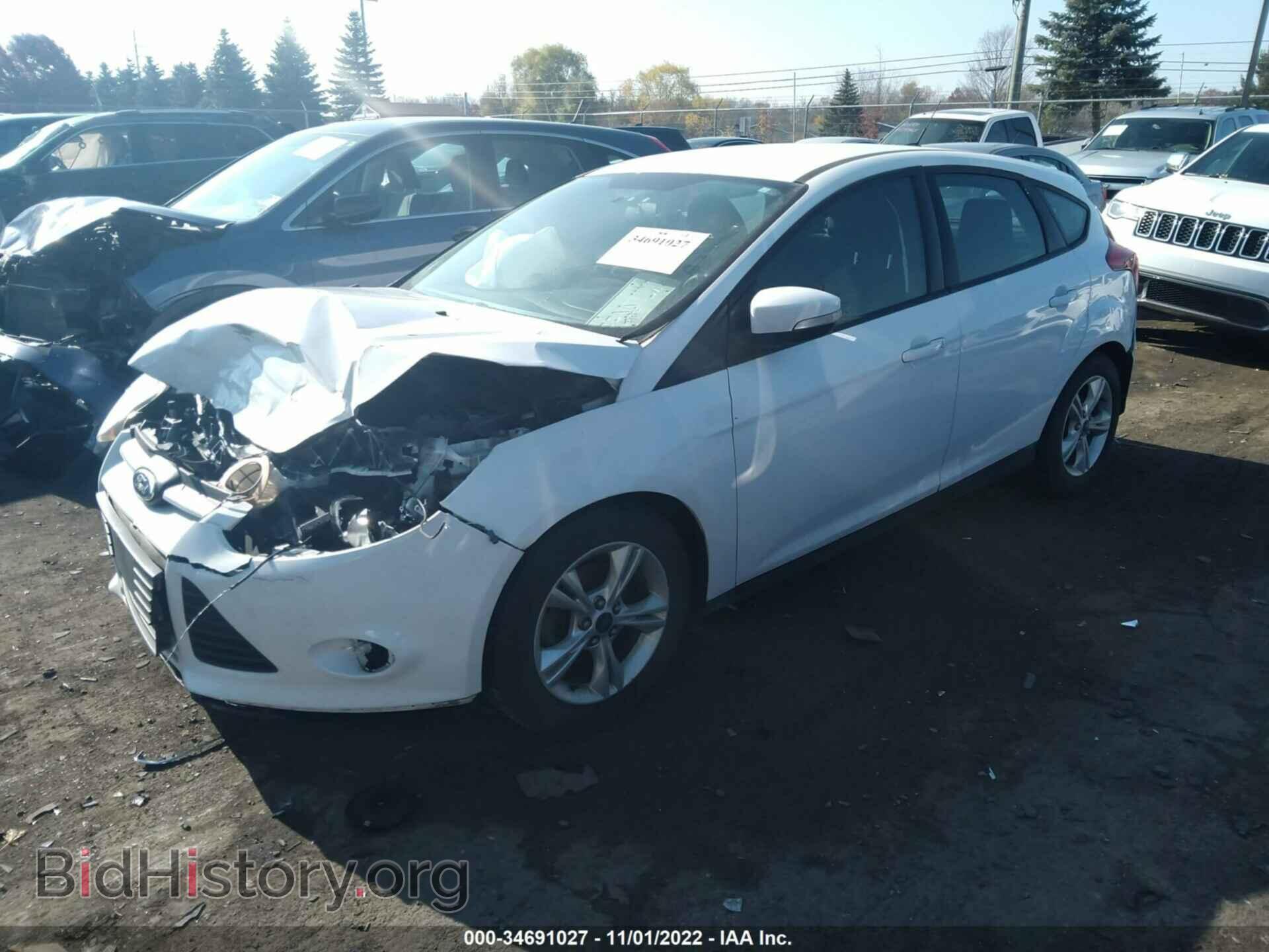 2014 FORD FOCUS - VIN: 1FADP3K22EL380709 - Фото 2