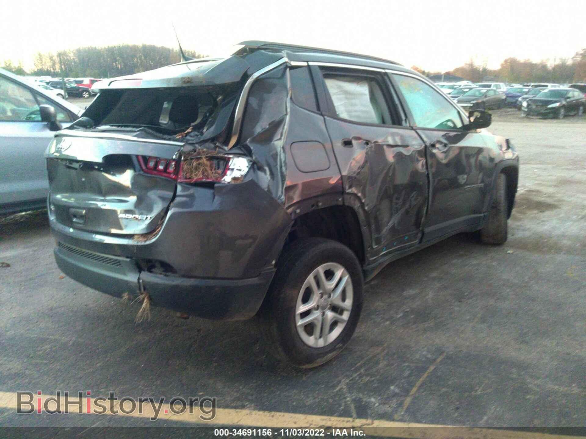 2020 JEEP COMPASS - VIN: 3C4NJDAB9LT148200 - Фото 4