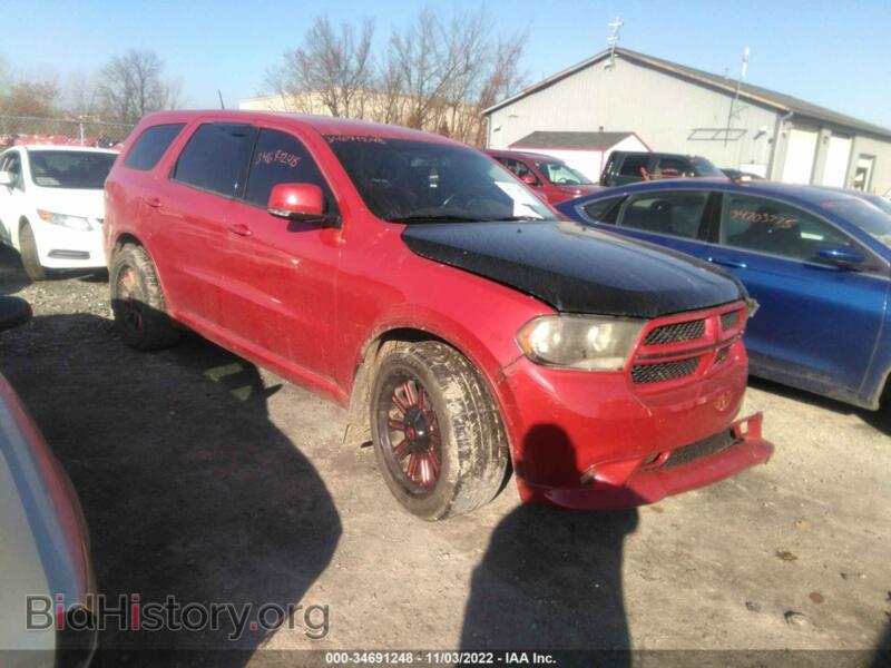 2012 Dodge DURANGO R/T (VIN 1C4SDJCT0CC337070) — photo 1 of 11, IAAI, damage: left front