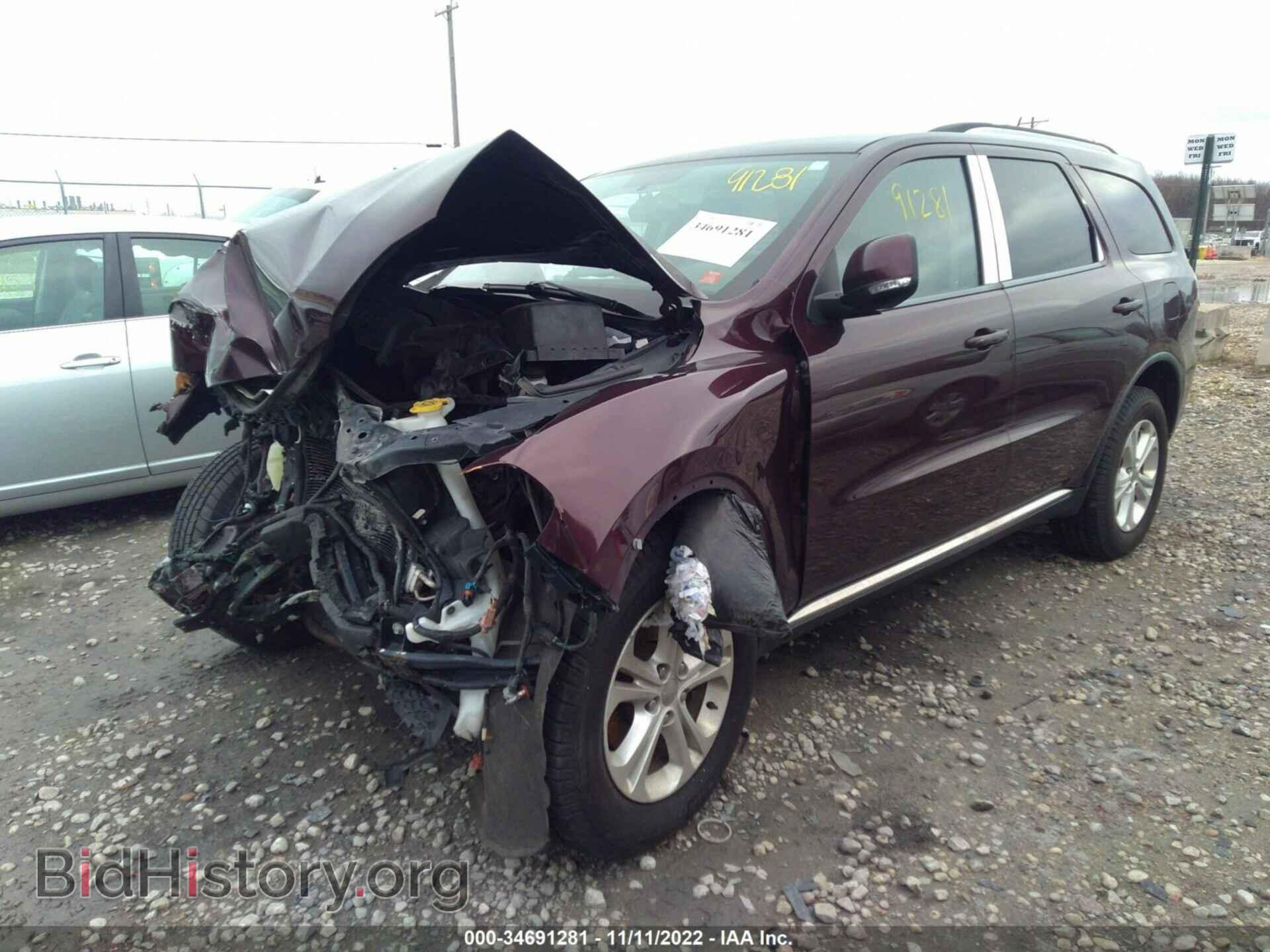 2012 DODGE DURANGO - VIN: 1C4RDJDG1CC153630 - Фото 2