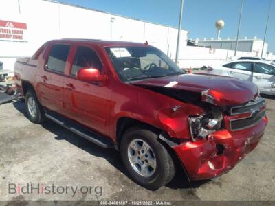 2013 Chevrolet AVALANCHE LT, красный — VIN 3GNMCFE00DG261805, IAAI