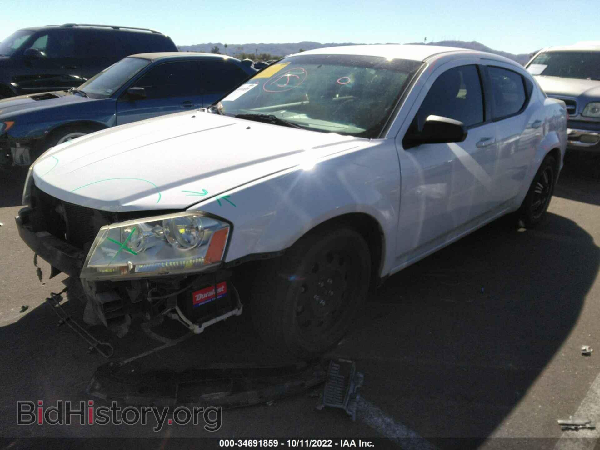 2012 DODGE AVENGER - VIN: 1C3CDZABXCN220215 - Photo 2