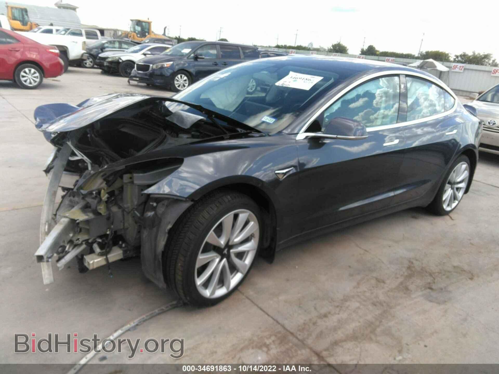 2018 TESLA MODEL 3 - VIN: 5YJ3E1EA8JF110142 - Фото 2