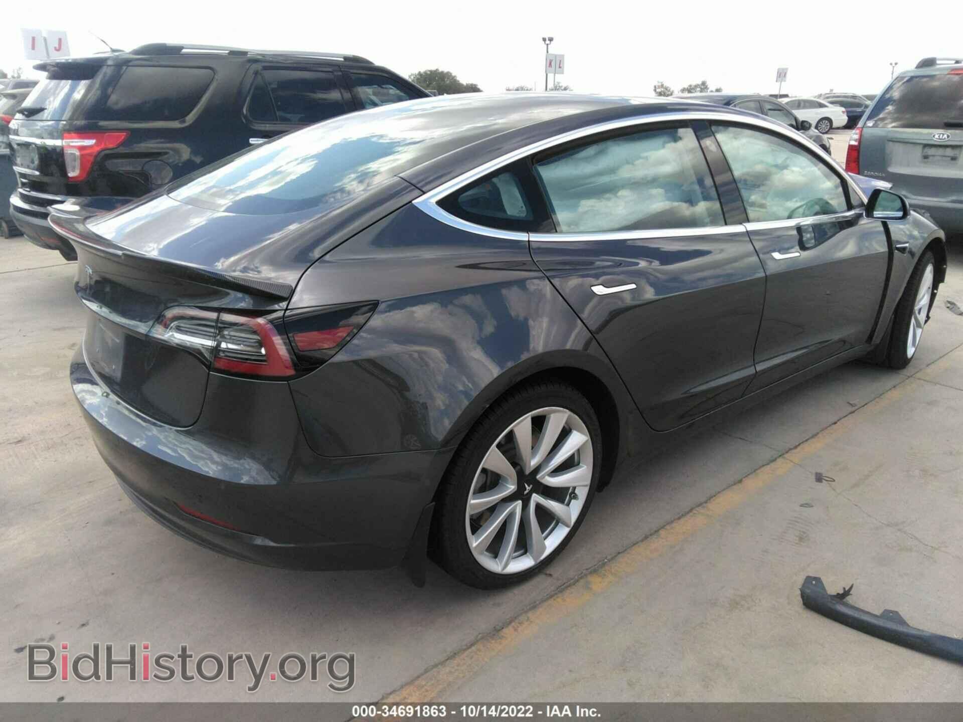 2018 TESLA MODEL 3 - VIN: 5YJ3E1EA8JF110142 - Фото 4