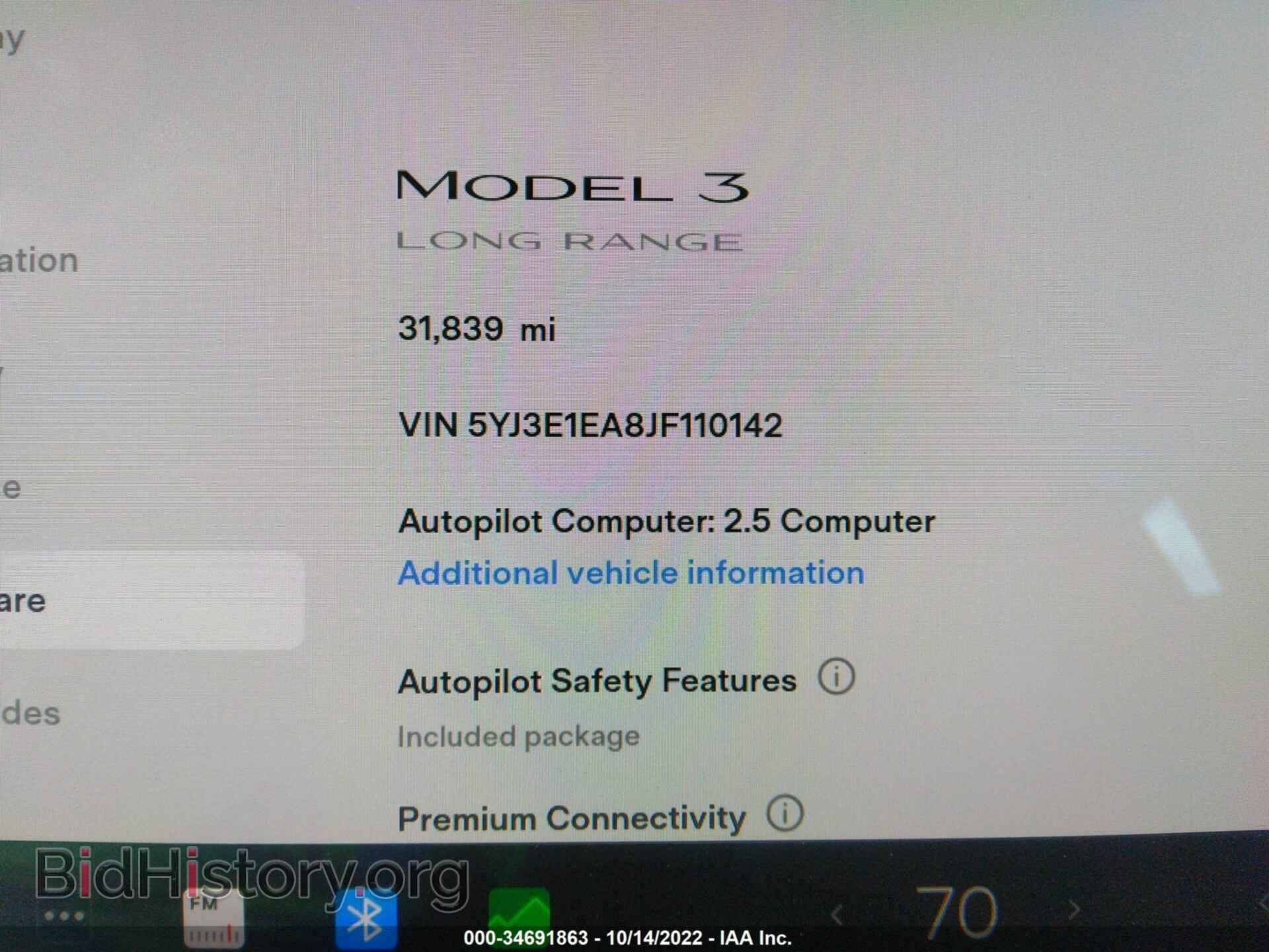 2018 TESLA MODEL 3 - VIN: 5YJ3E1EA8JF110142 - Фото 7