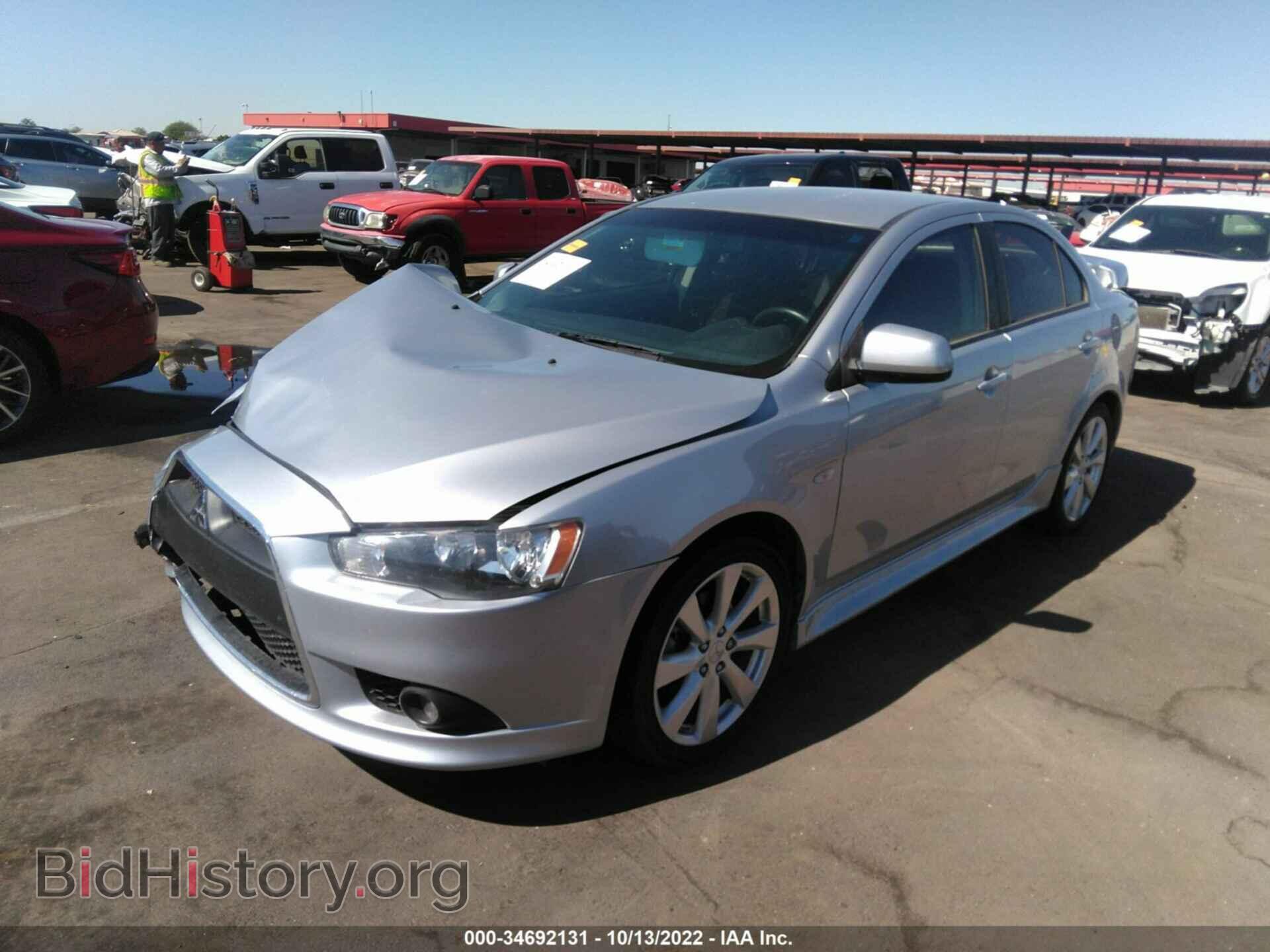 2012 MITSUBISHI LANCER - VIN: JA32U8FW6CU008428 - Фото 2