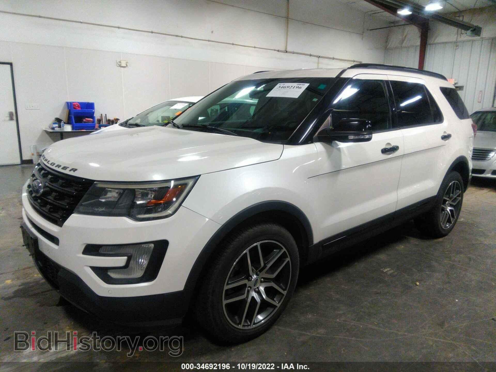 2016 FORD EXPLORER - VIN: 1FM5K8GT3GGB59011 - Фото 2
