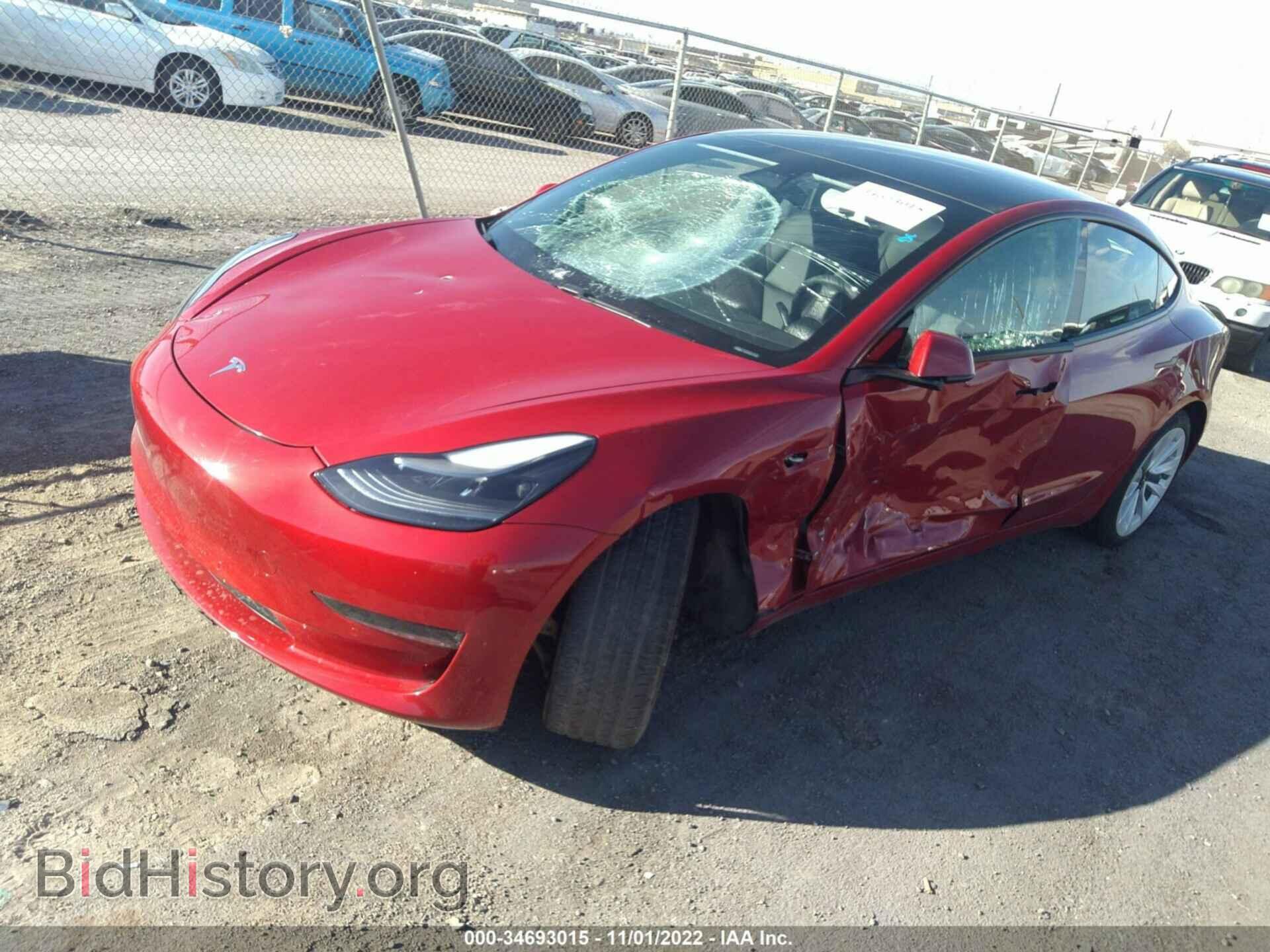2021 TESLA MODEL 3 - VIN: 5YJ3E1EA7MF073850 - Photo 2