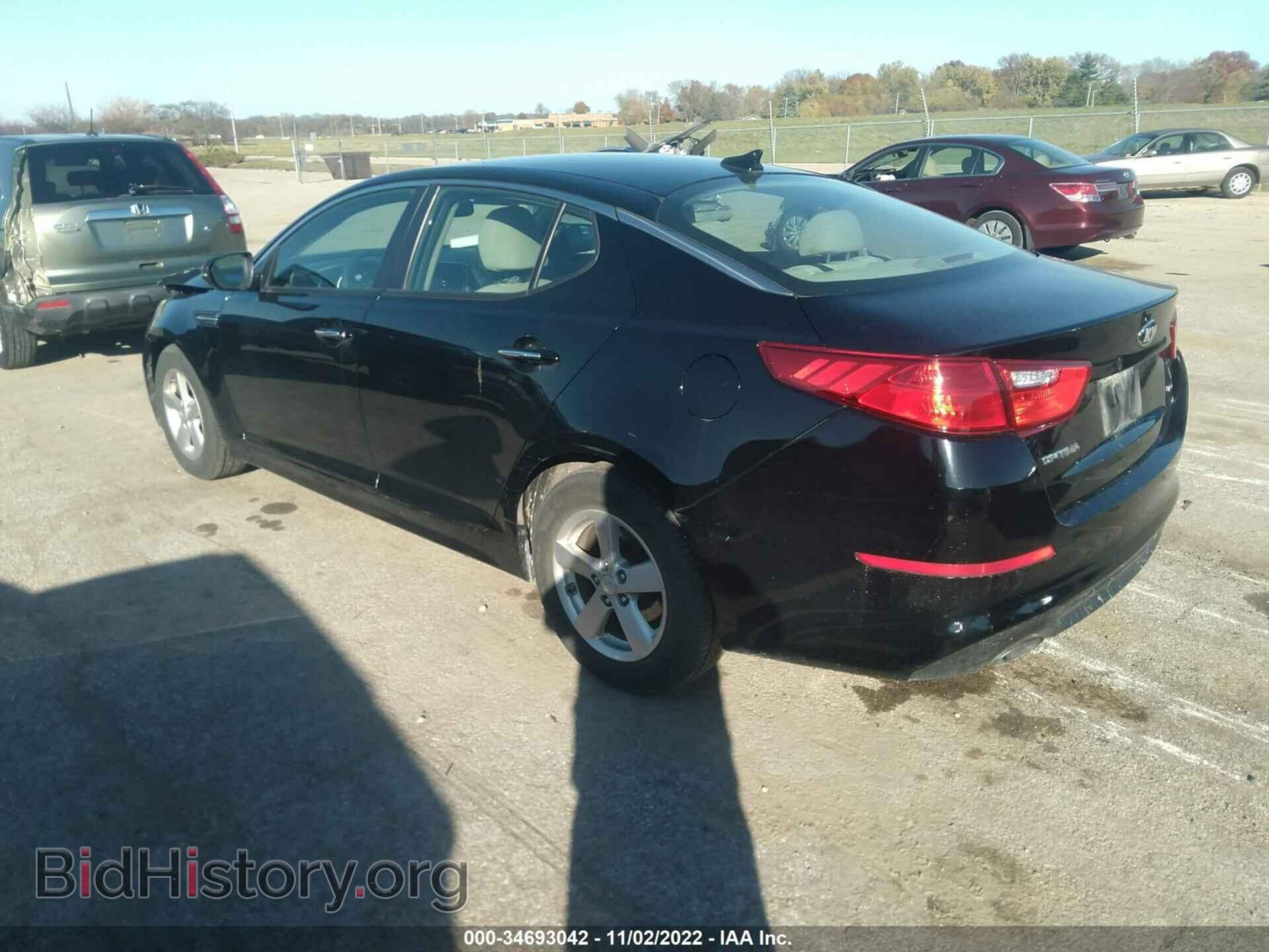 2014 KIA OPTIMA - VIN: 5XXGM4A77EG284917 - Фото 3