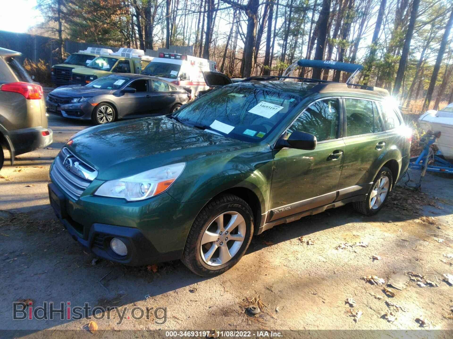 2014 SUBARU OUTBACK - VIN: 4S4BRBAC8E3316279 - Фото 2