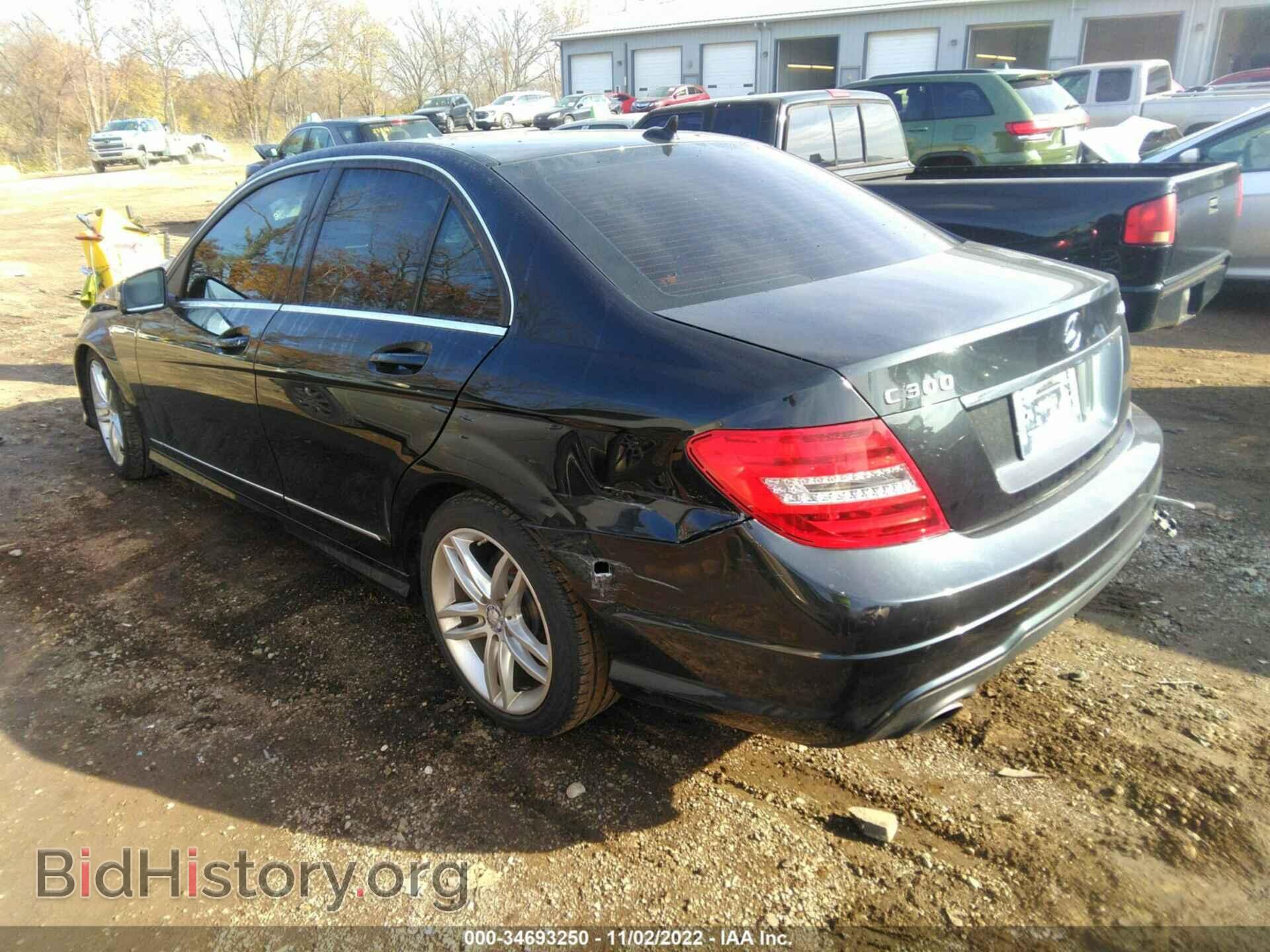 2012 MERCEDES-BENZ C-CLASS - VIN: WDDGF8BB5CR199157 - Фото 3