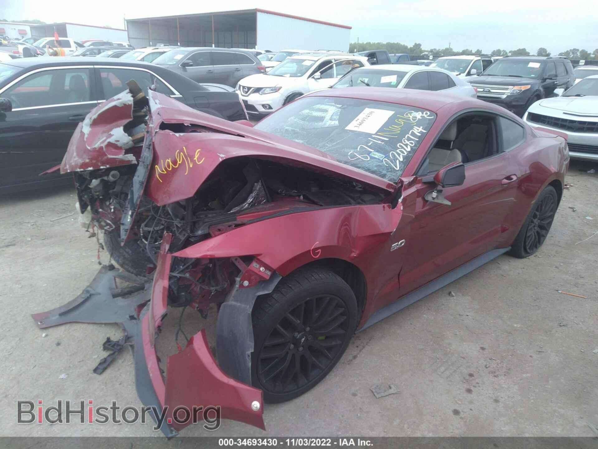 2015 FORD MUSTANG - VIN: 1FA6P8CF2F5347299 - Фото 2