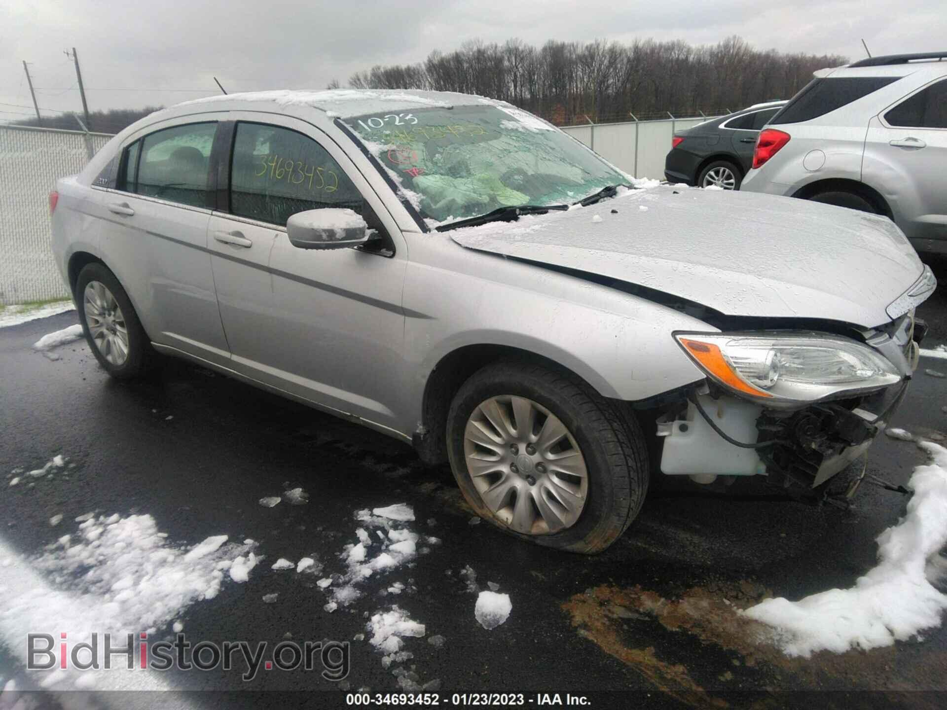 Фотография 1C3CCBAB2CN172333 - CHRYSLER 200 2012