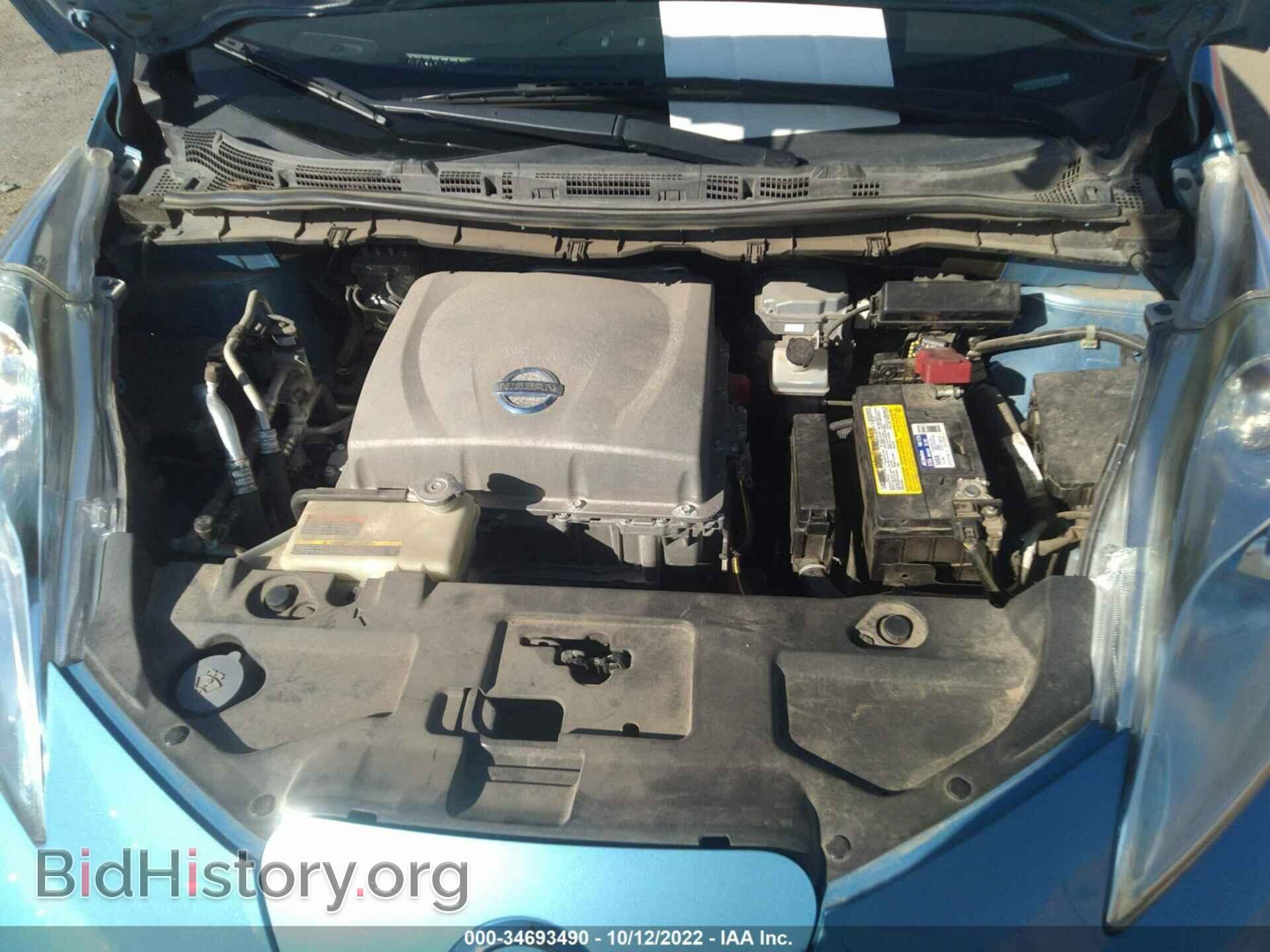 2013 NISSAN LEAF - VIN: 1N4AZ0CP0DC405918 - Фото 10
