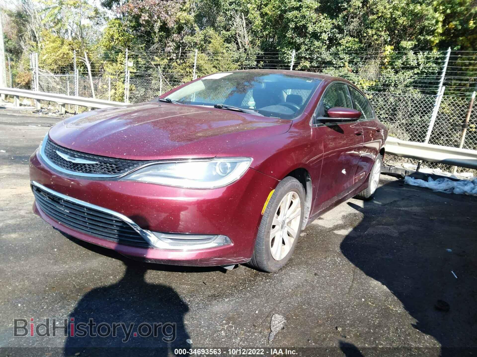 2015 CHRYSLER 200 - VIN: 1C3CCCAB2FN665942 - Фото 2