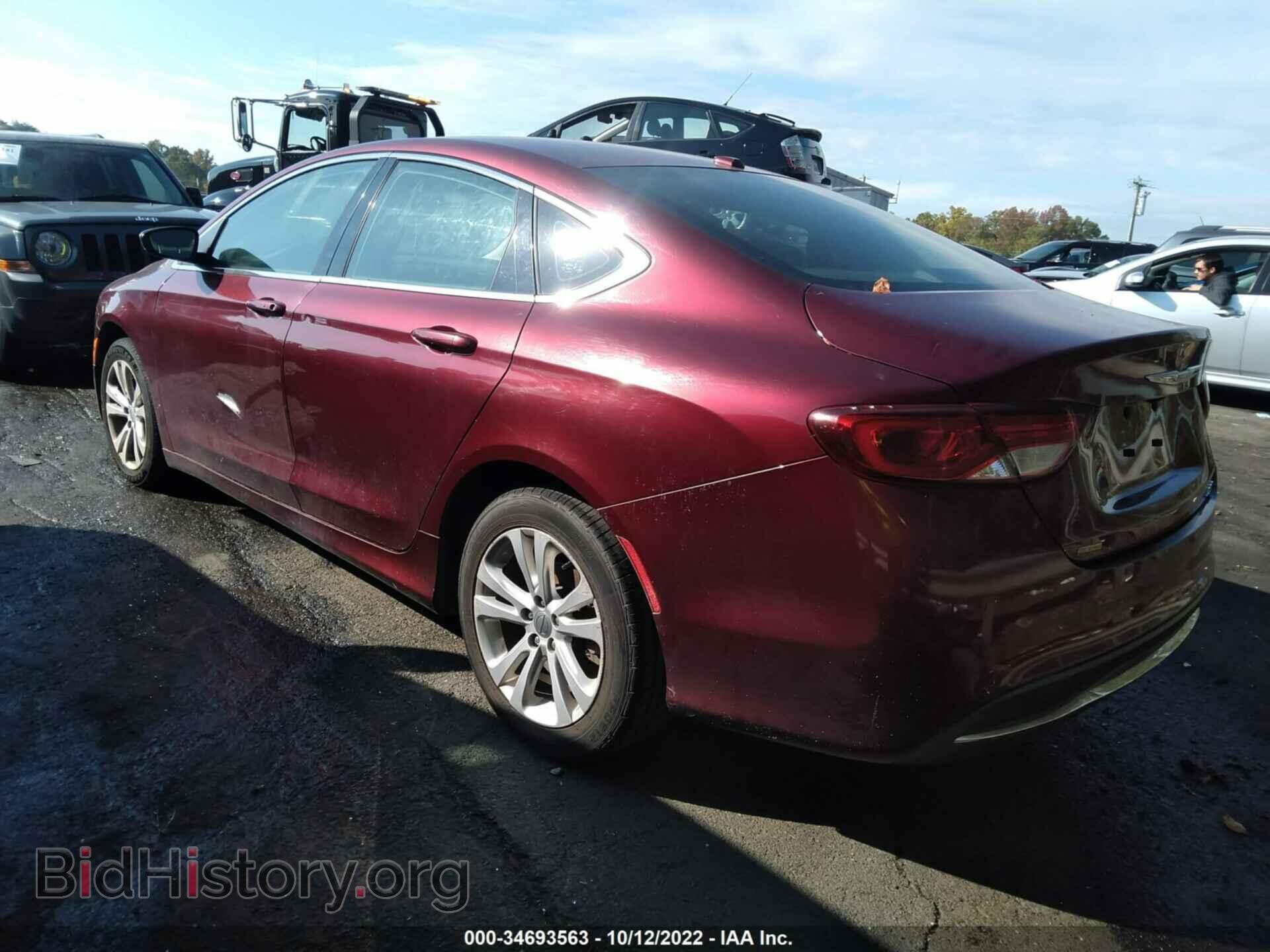 2015 CHRYSLER 200 - VIN: 1C3CCCAB2FN665942 - Фото 3
