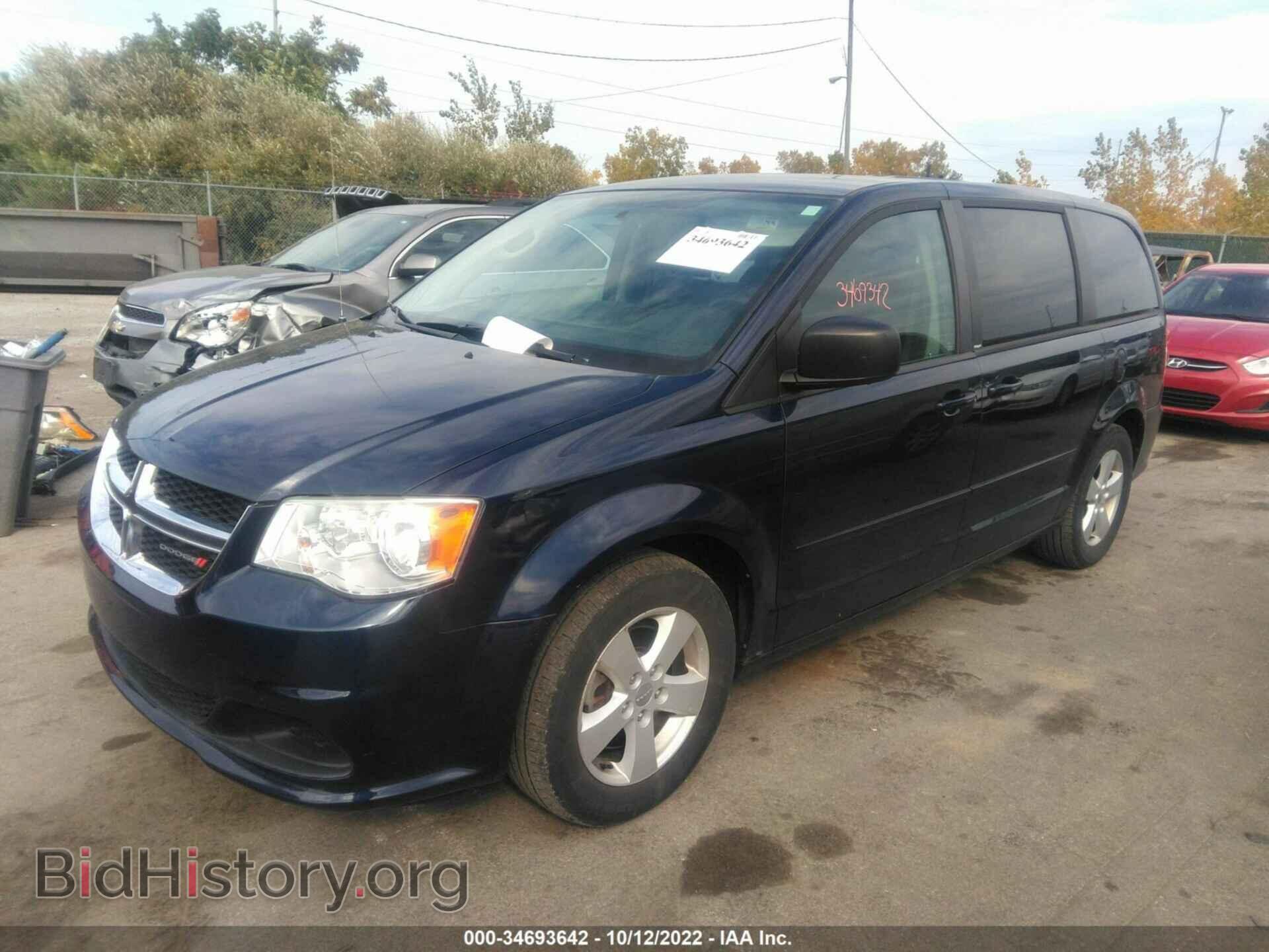 2013 DODGE GRAND CARAVAN - VIN: 2C4RDGBG2DR733001 - Фото 2