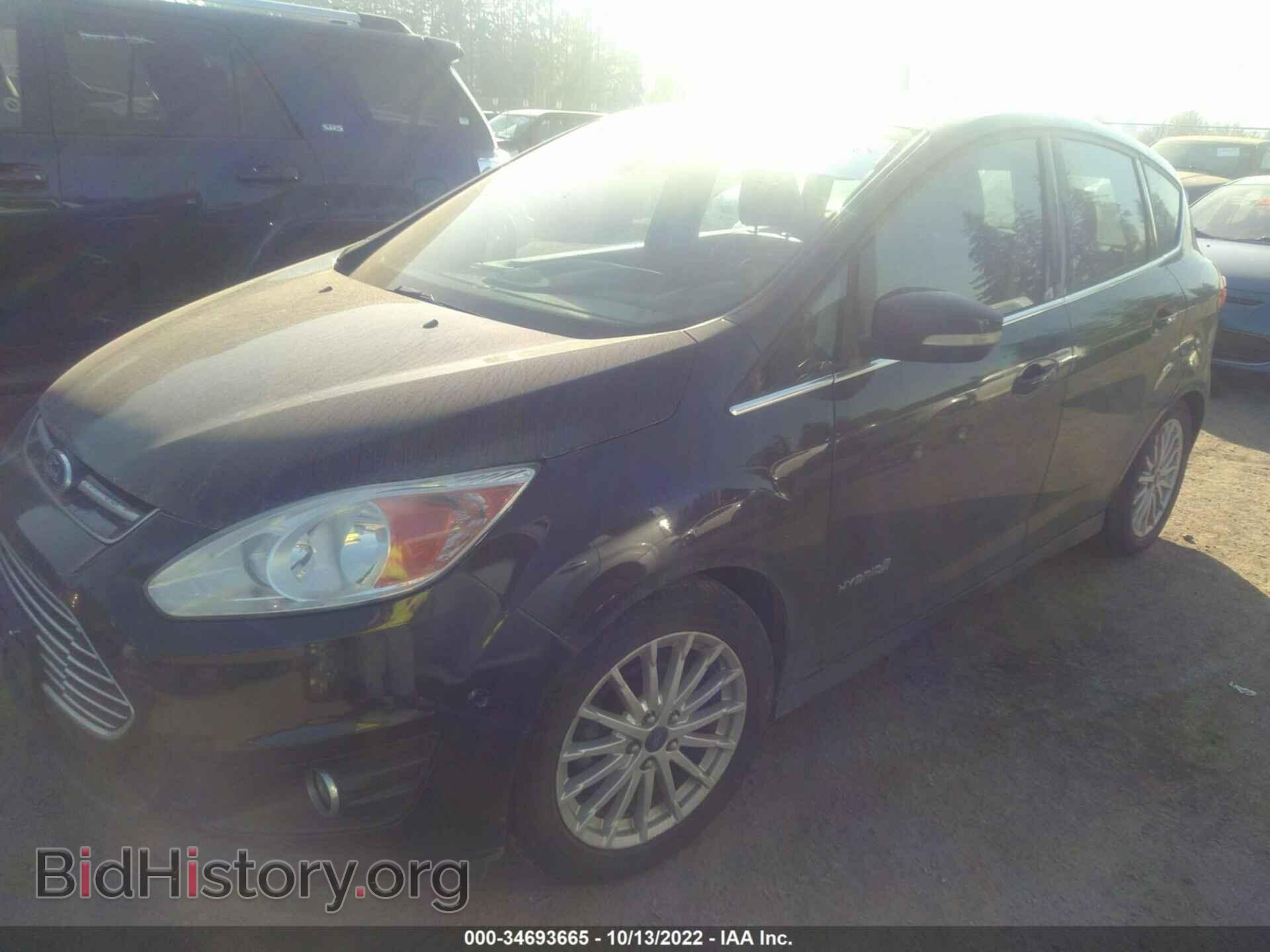 2013 FORD C-MAX HYBRID - VIN: 1FADP5BU2DL531883 - Фото 2