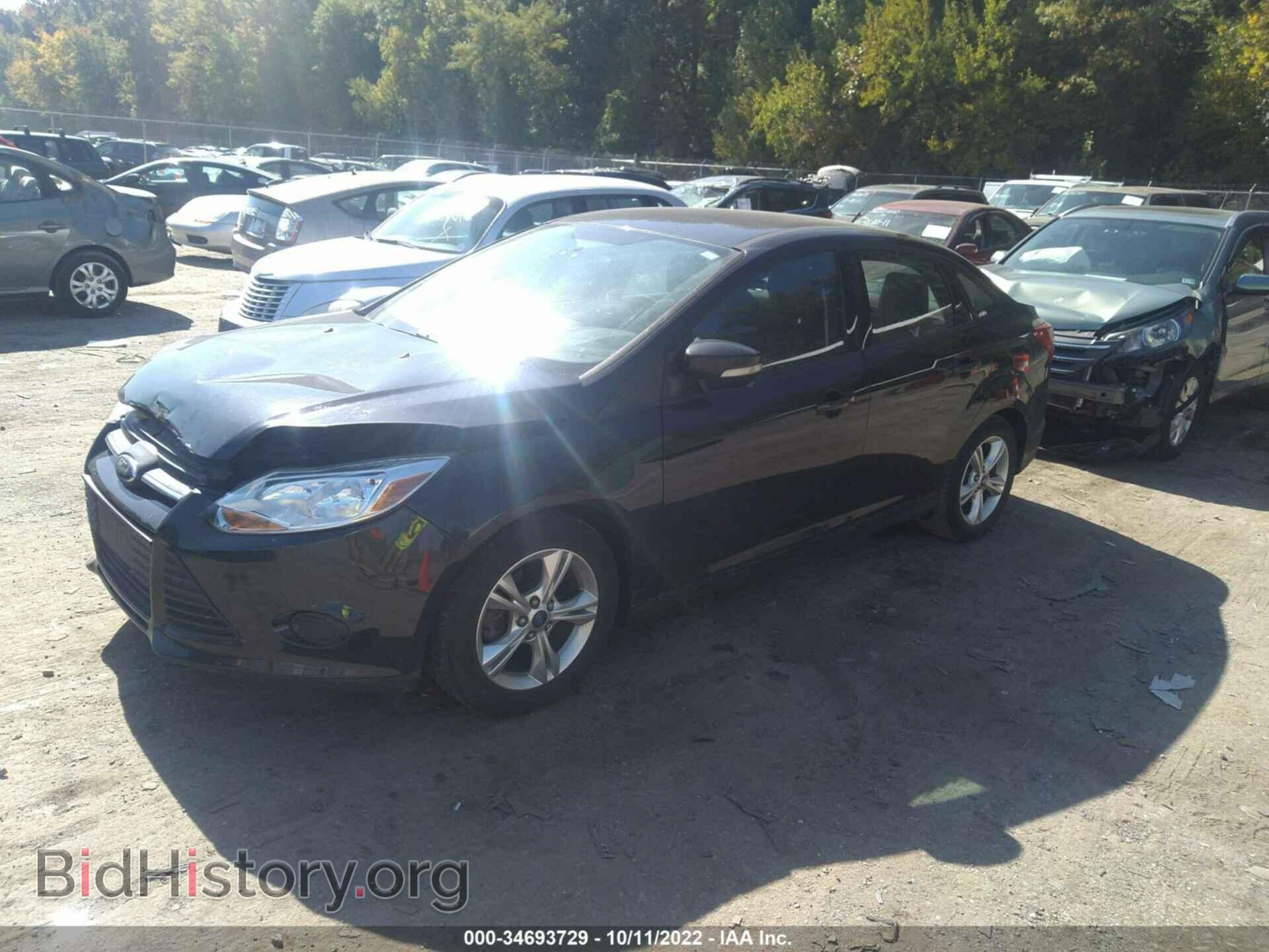 2013 FORD FOCUS - VIN: 1FADP3F21DL368124 - Фото 2
