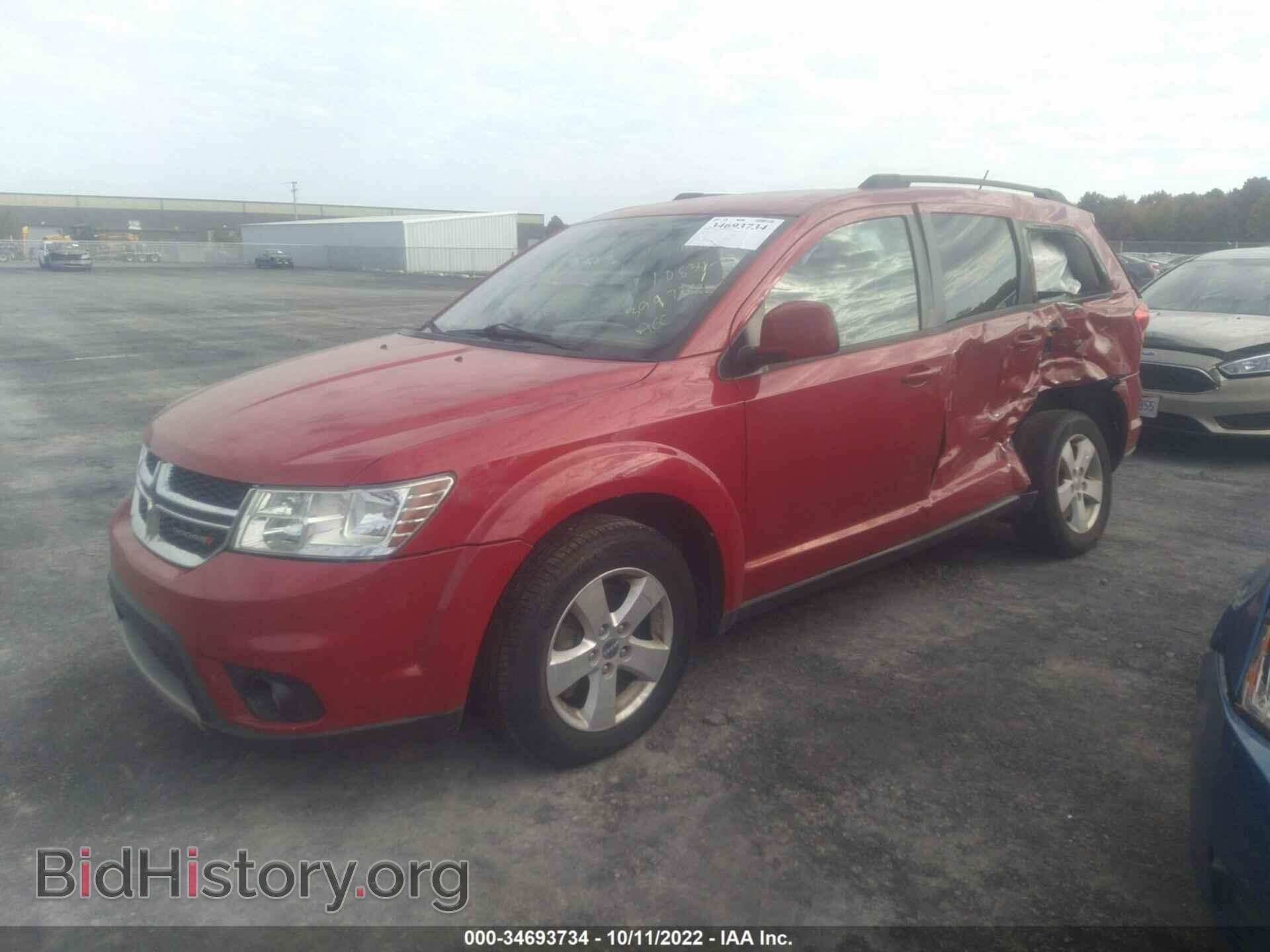 2012 DODGE JOURNEY - VIN: 3C4PDCBG8CT391730 - Фото 2