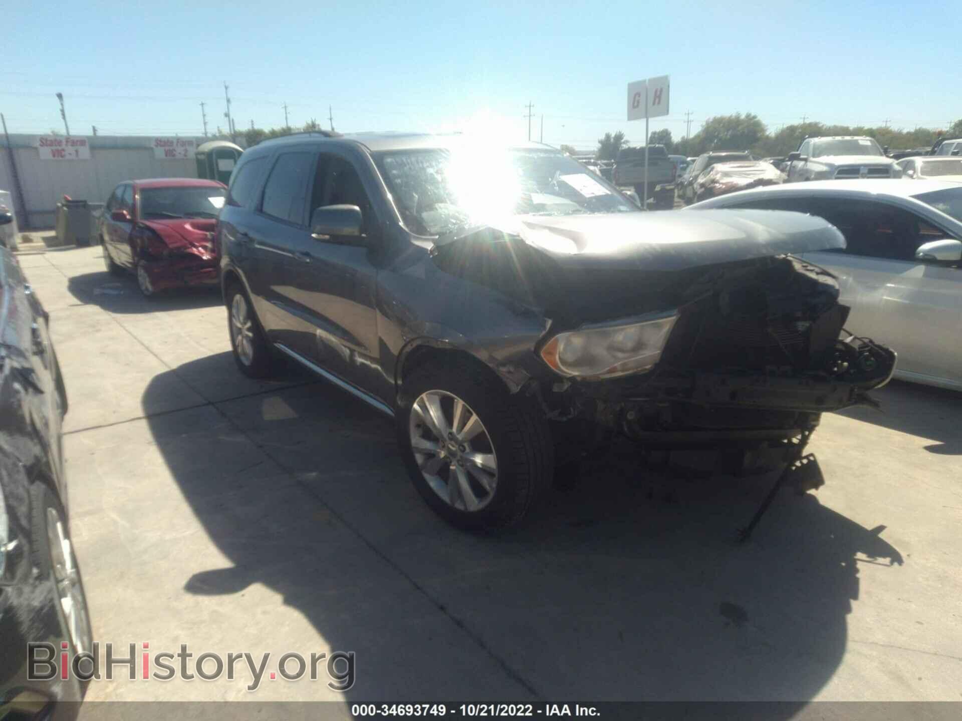 Фотография 1C4RDHDG2CC109158 - DODGE DURANGO 2012