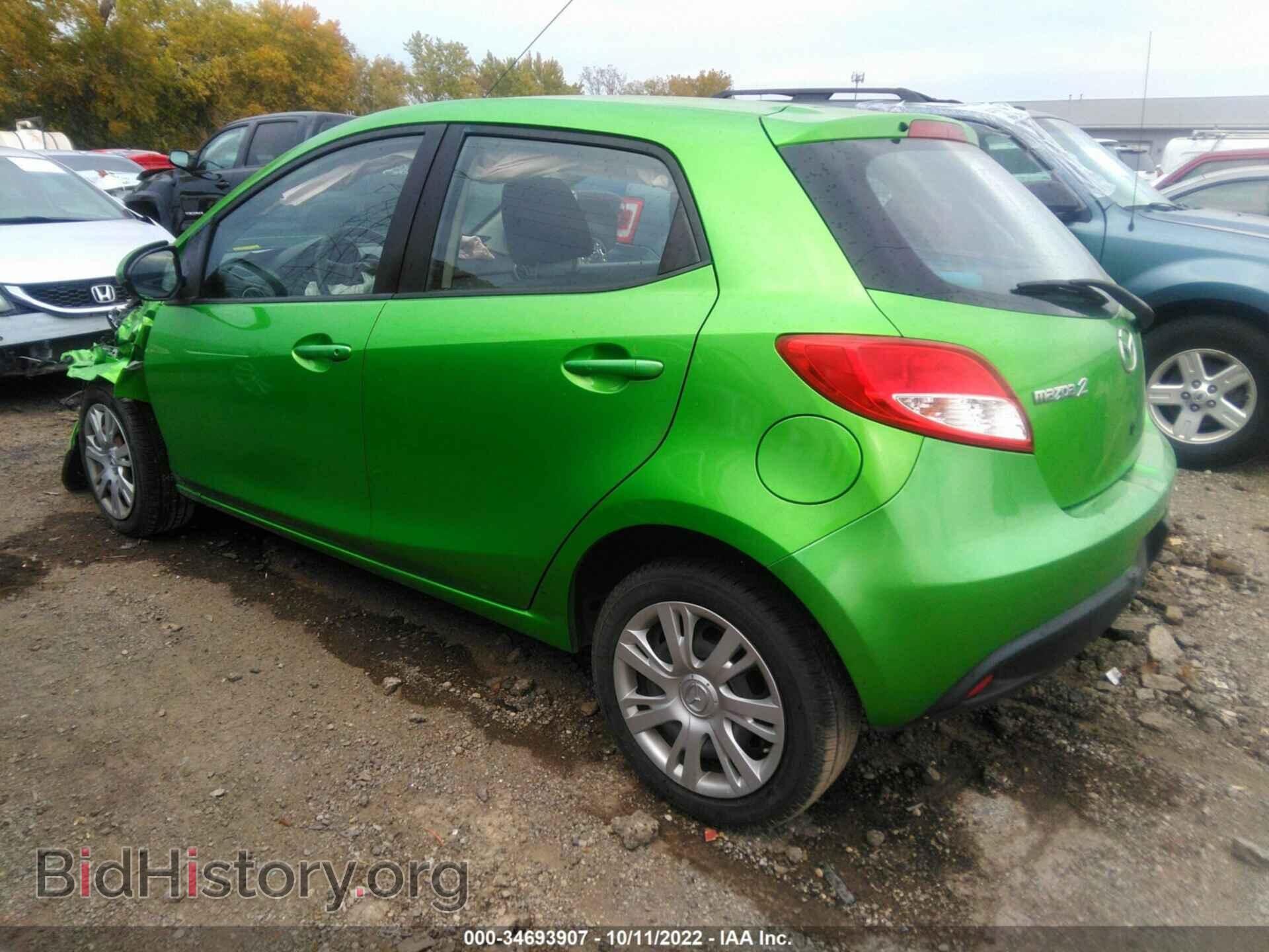 2012 MAZDA MAZDA2 - VIN: JM1DE1KY4C0132243 - Фото 3