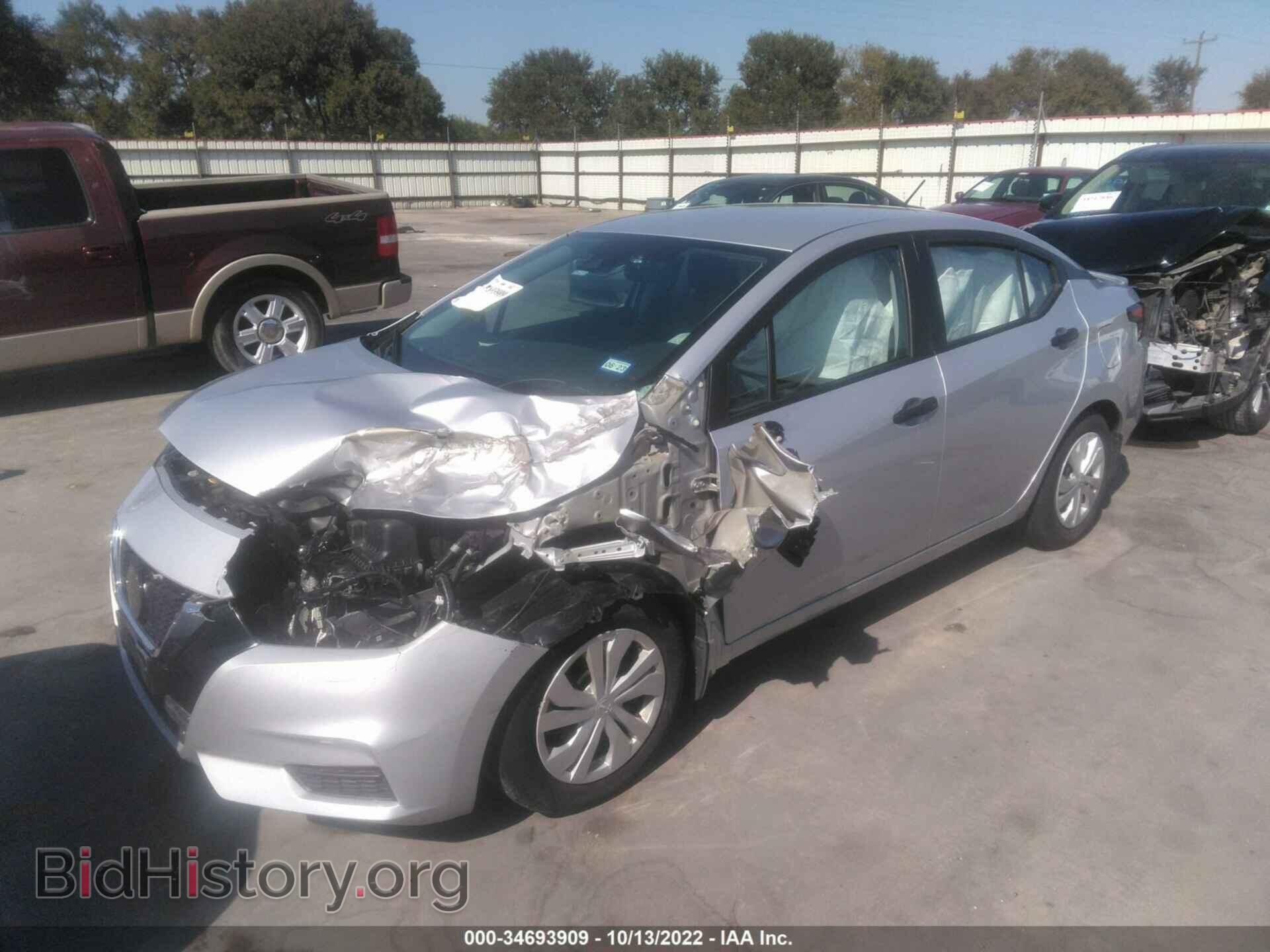 2021 NISSAN VERSA - VIN: 3N1CN8BVXML855709 - Фото 2