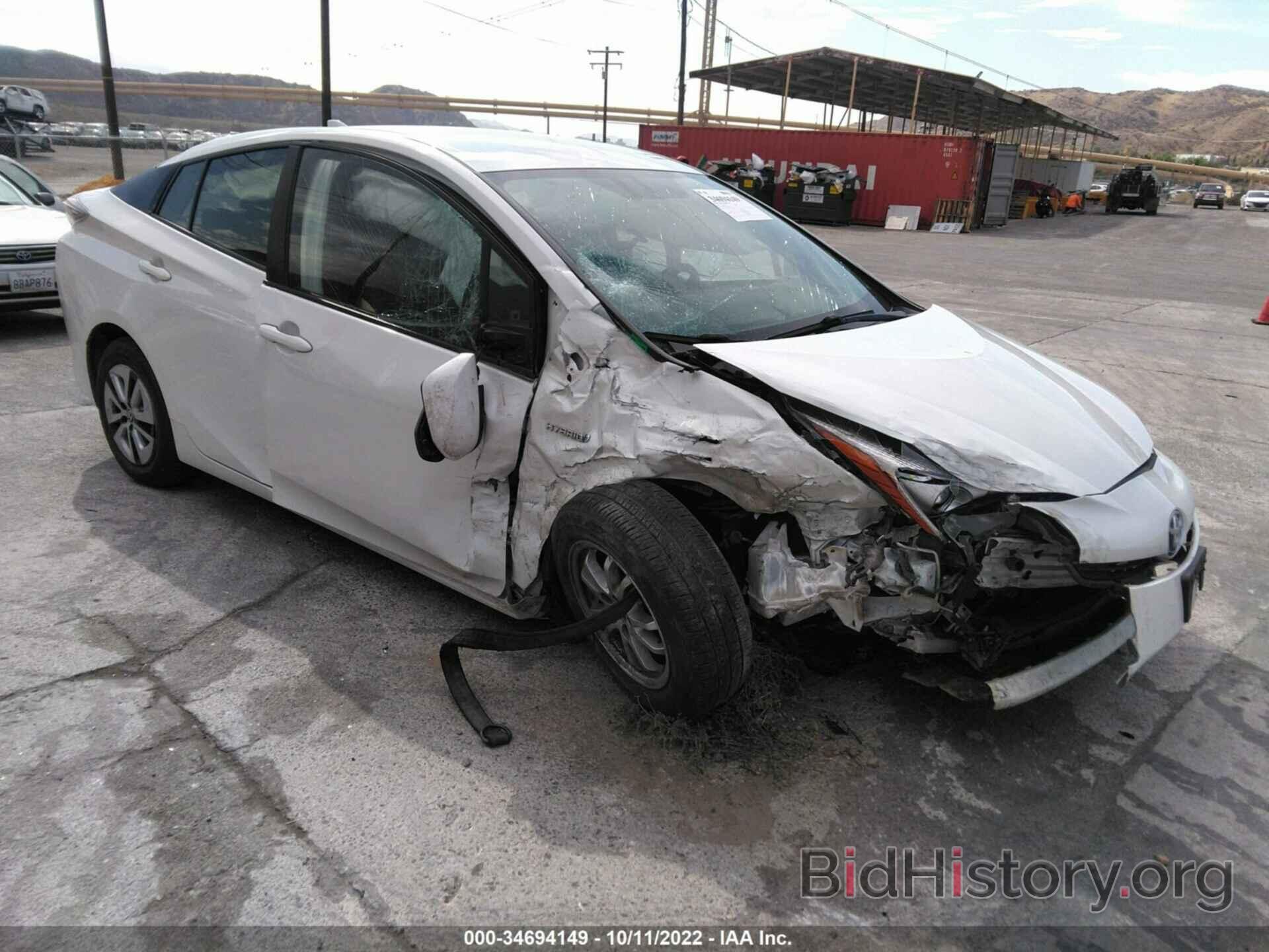 Photo JTDKARFU6G3018418 - TOYOTA PRIUS 2016