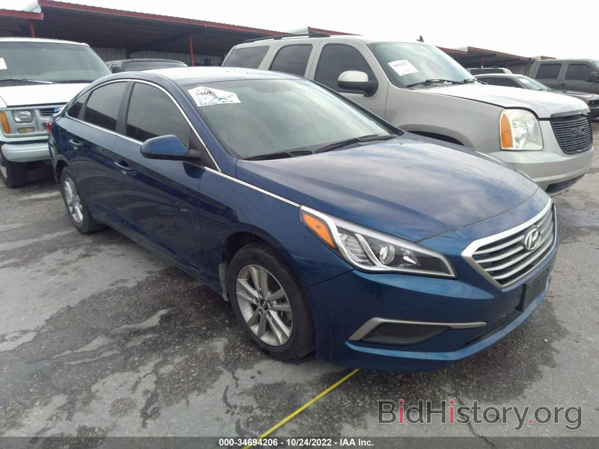 Photo 5NPE24AF4HH538578 - HYUNDAI SONATA 2017