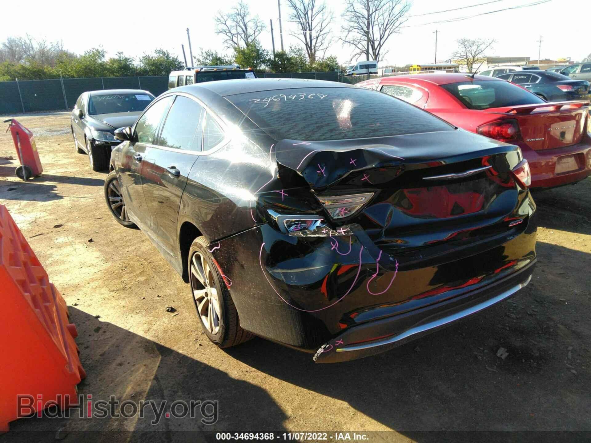 2015 CHRYSLER 200 - VIN: 1C3CCCAB0FN738113 - Фото 3