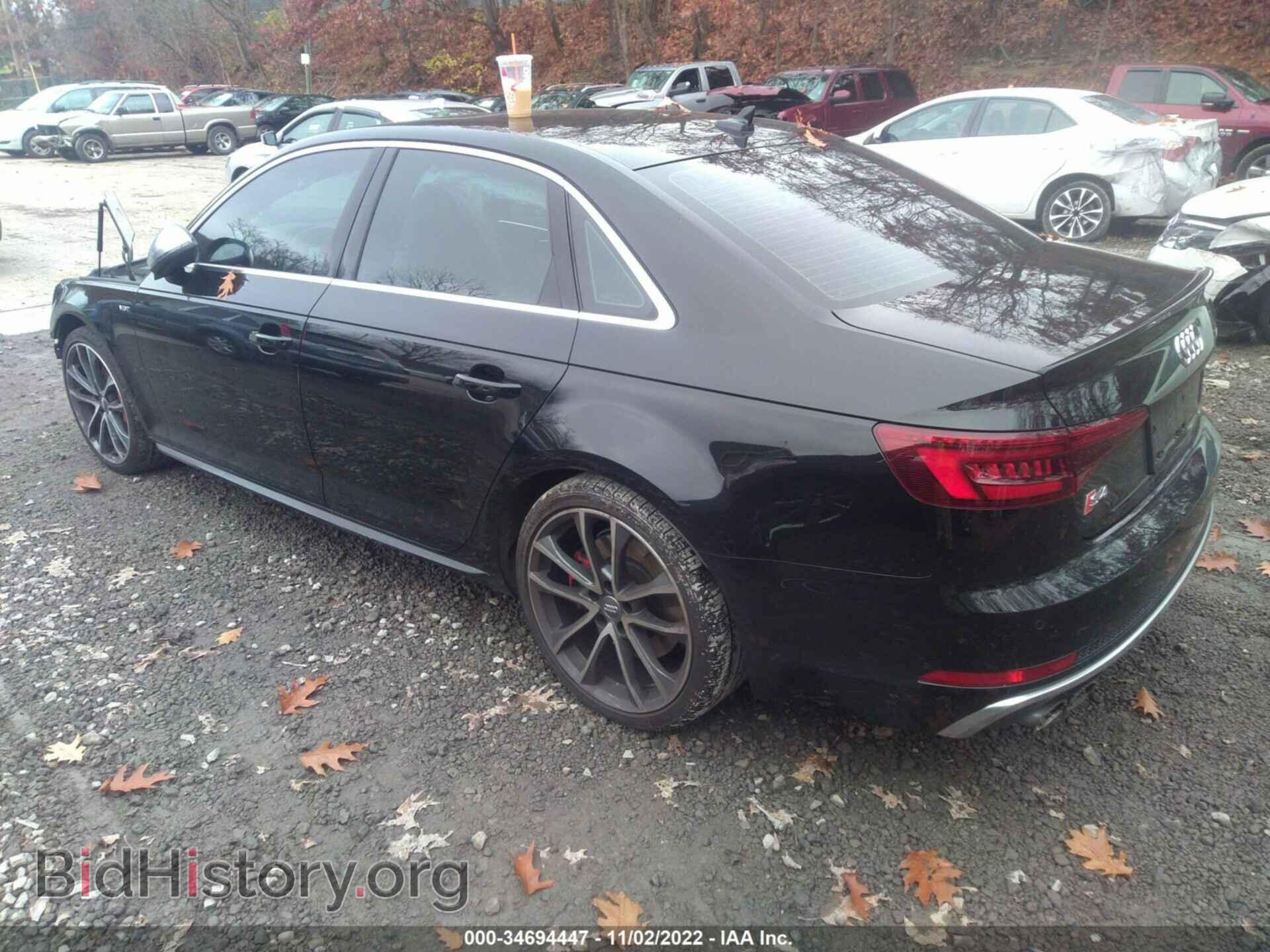 2018 AUDI S4 - VIN: WAUC4AF45JA018598 - Фото 3