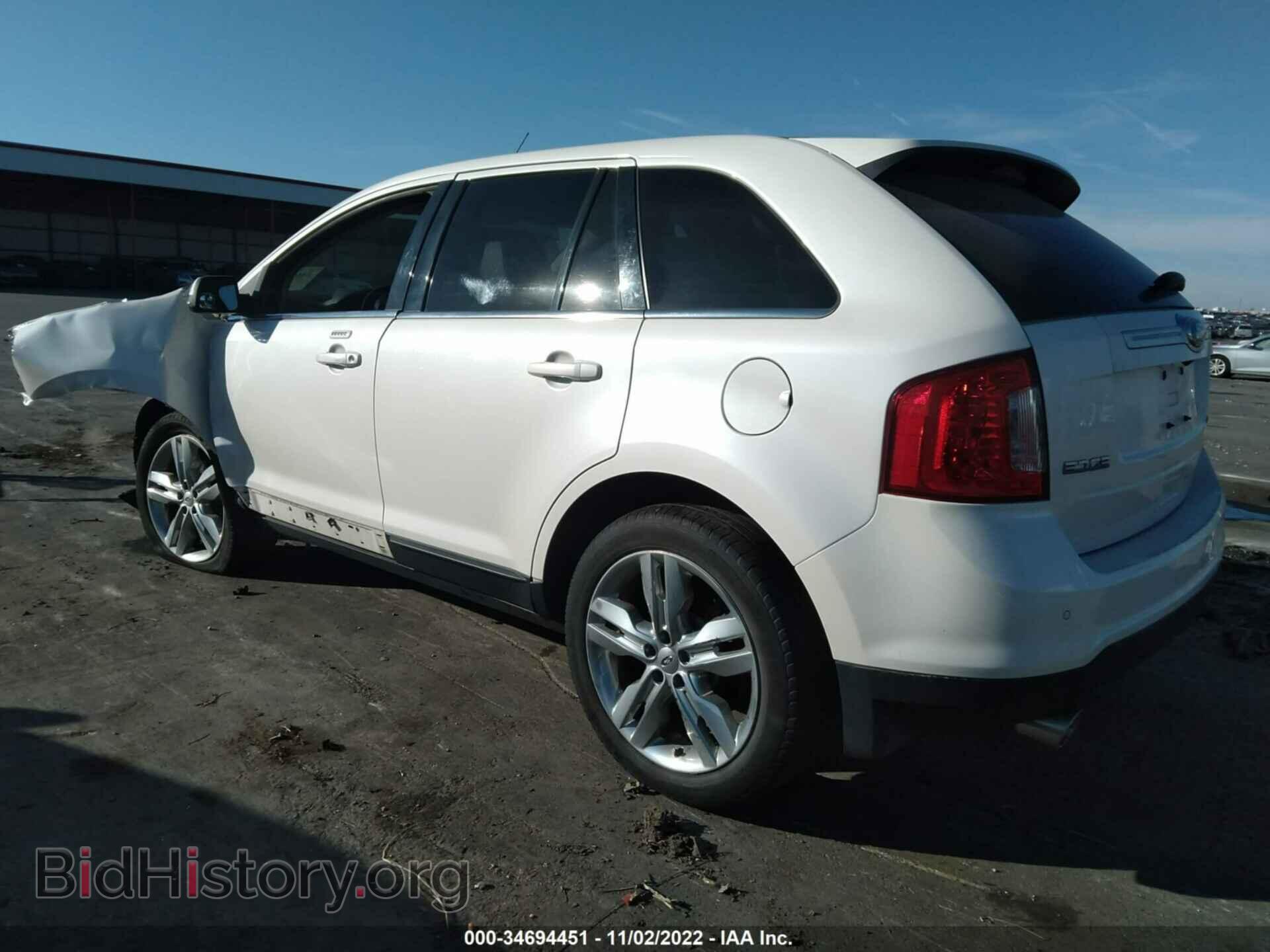 2013 FORD EDGE - VIN: 2FMDK4KC7DBB91832 - Фото 3
