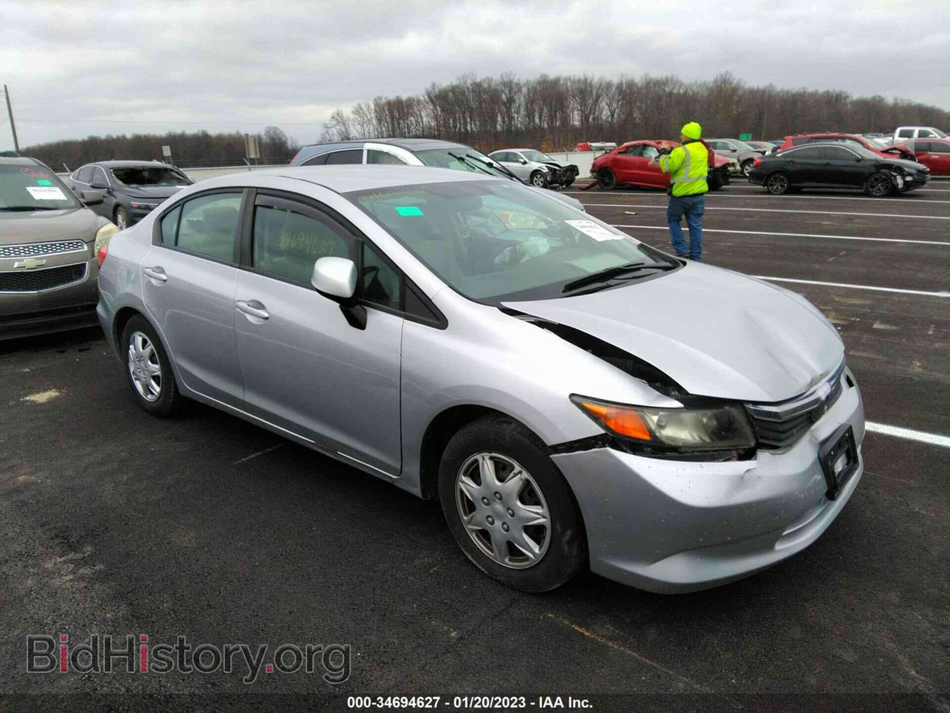 Фотография 19XFB2F55CE056739 - HONDA CIVIC SDN 2012
