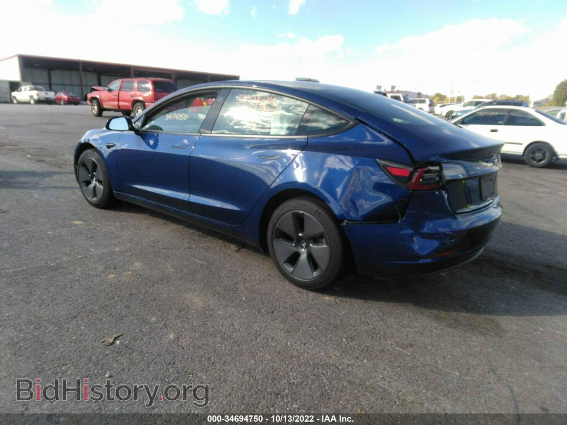 2021 TESLA MODEL 3 - VIN: 5YJ3E1EA4MF850839 - Фото 3