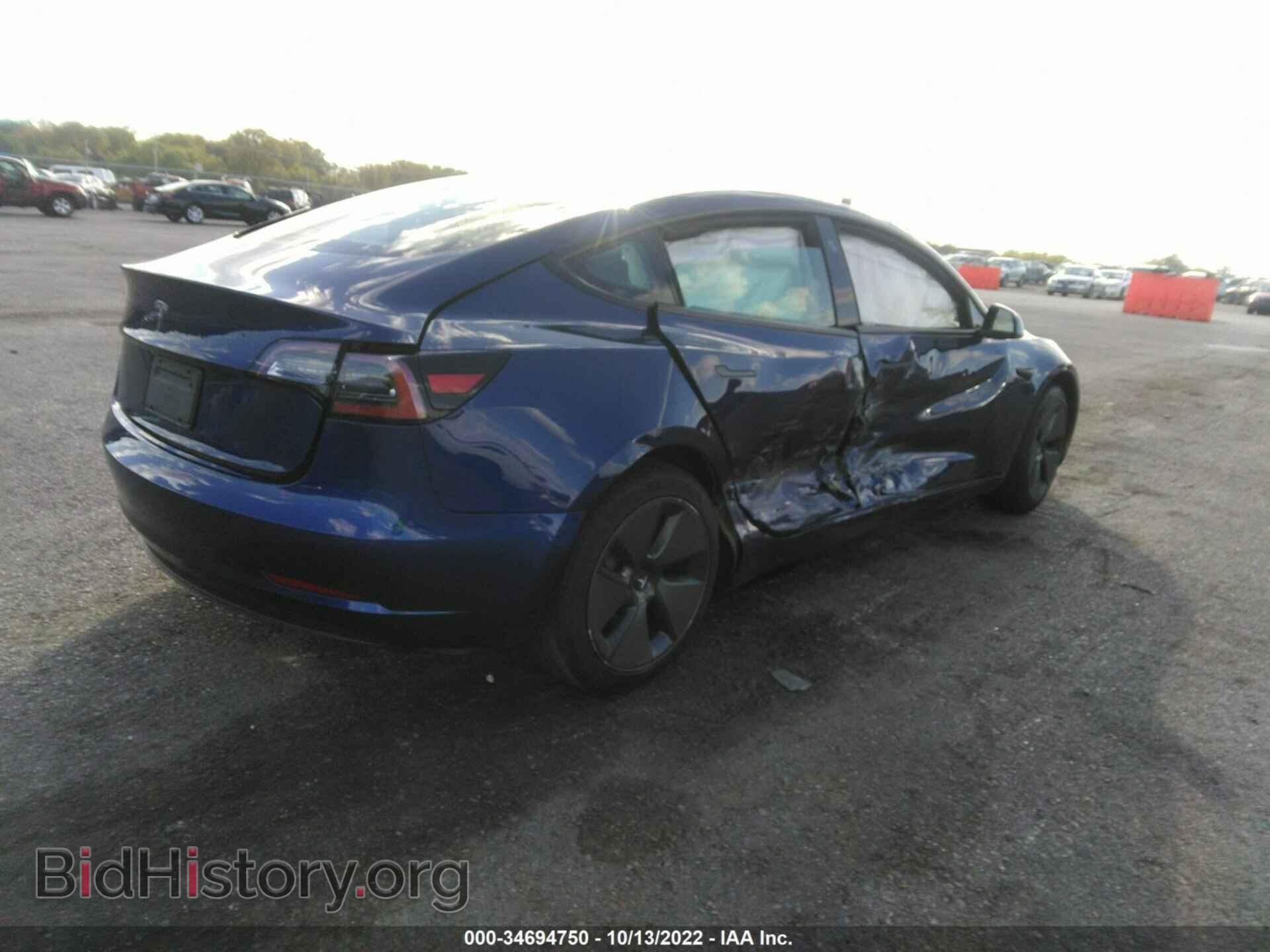 2021 TESLA MODEL 3 - VIN: 5YJ3E1EA4MF850839 - Фото 4
