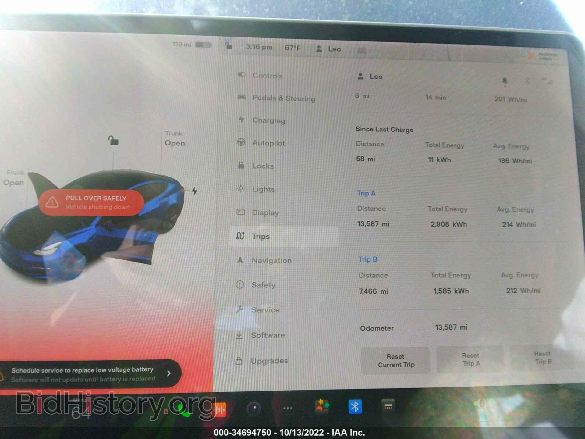 2021 TESLA MODEL 3 - VIN: 5YJ3E1EA4MF850839 - Фото 7
