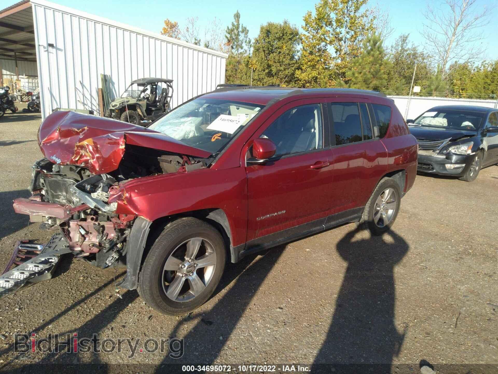 2017 JEEP COMPASS - VIN: 1C4NJDEB0HD168052 - Фото 2