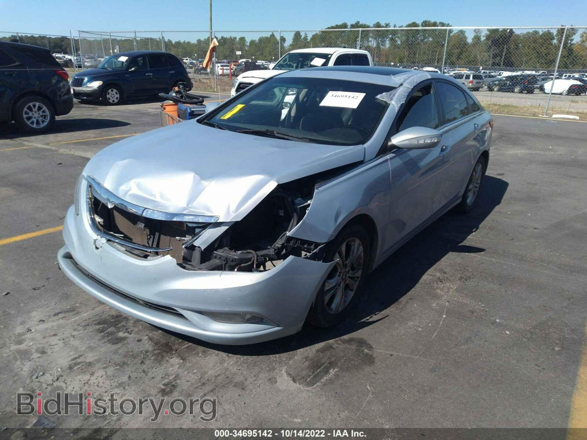 2013 HYUNDAI SONATA - VIN: 5NPEC4AC0DH593669 - Фото 2