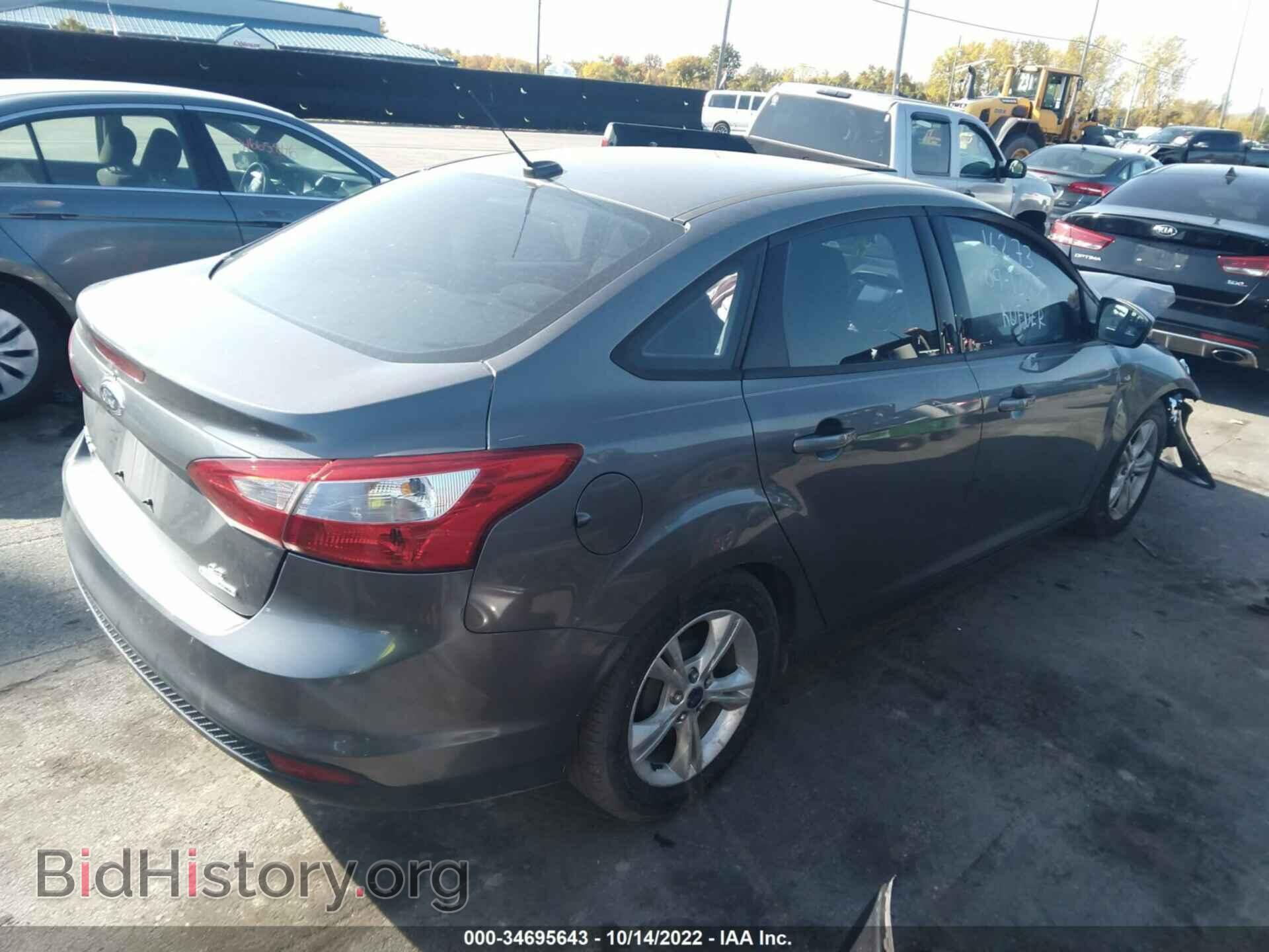 2014 FORD FOCUS - VIN: 1FADP3F24EL217313 - Фото 4