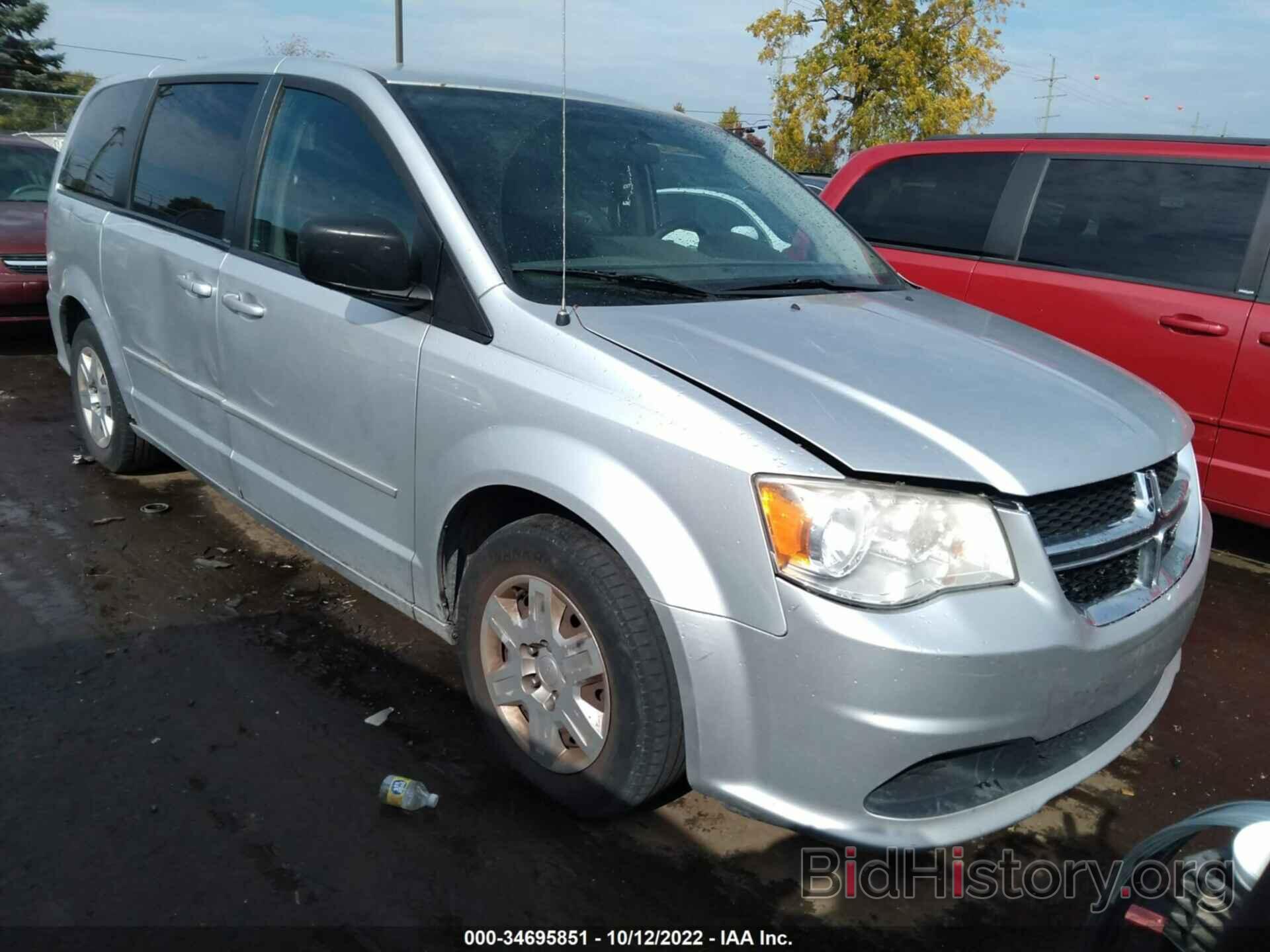 Photo 2C4RDGBG2CR343630 - DODGE GRAND CARAVAN 2012